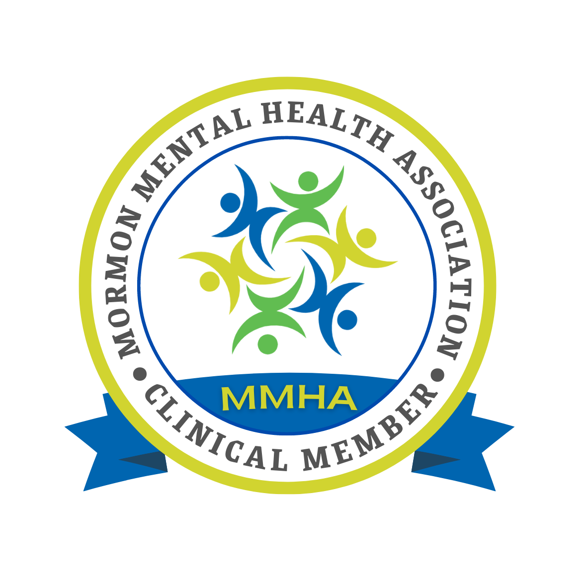 Clinical member badge of the Mormon Mental Health Association