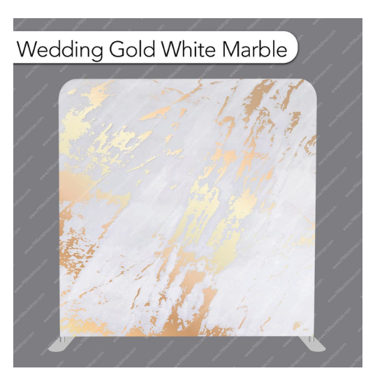 #12 Gold/White Marble