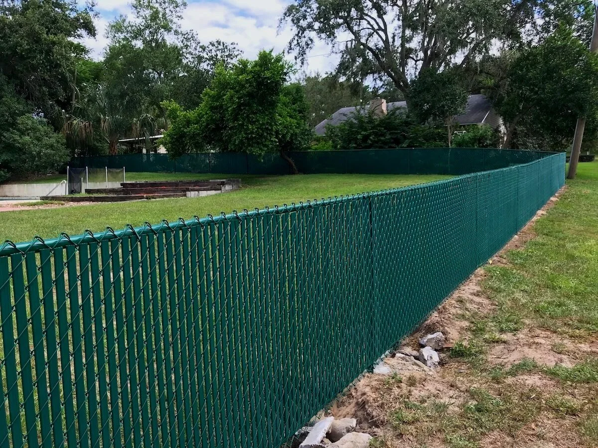 chain link fence installation by fence central