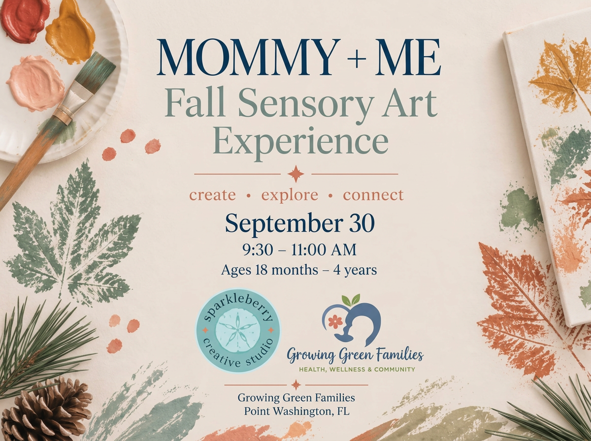 Mommy + Me • Fall Sensory Art Experience - Santa Rosa Beach