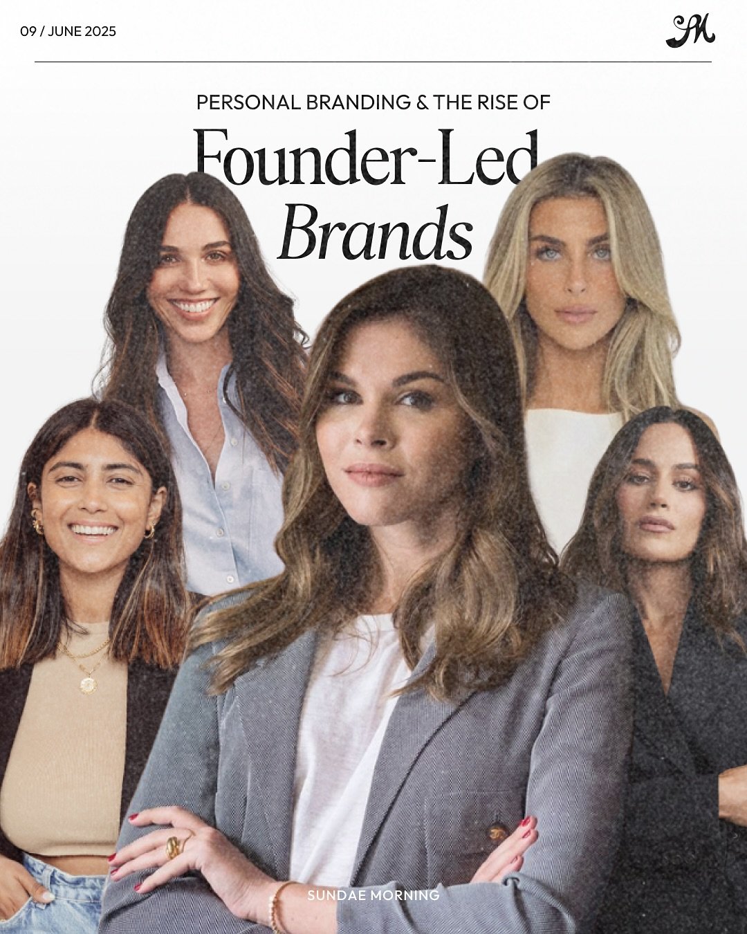 Why are we so obsessed with founder-led brands right now?

Because people want to buy from people&mdash;not polished logos or clever taglines.
They want real stories. Real faces. Real people behind the product.

Welcome to the era of personal brandin