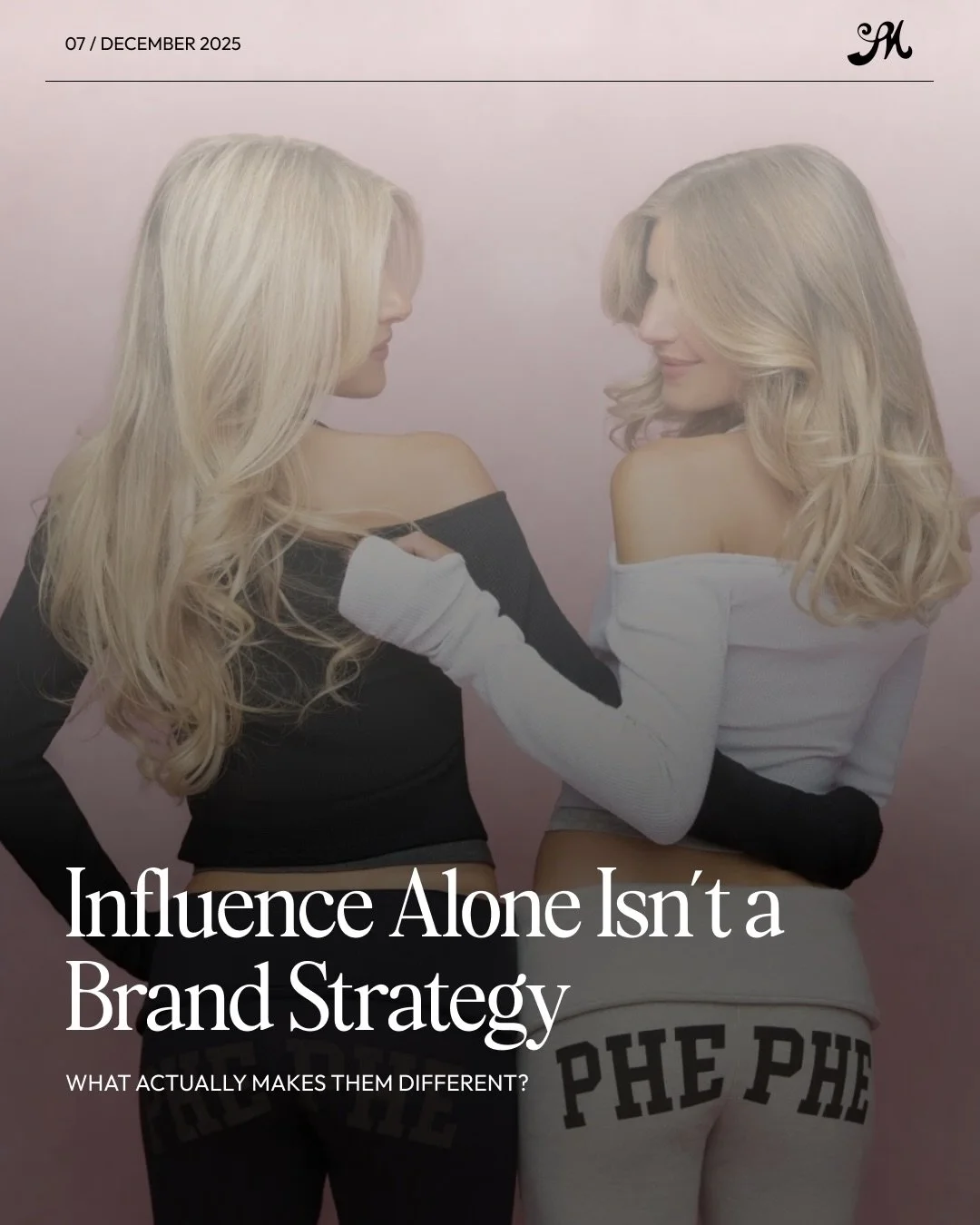 Influencer brands aren&rsquo;t &ldquo;over.&rdquo; But audiences ARE over lazy brands.

The launches that land feel intentional, lived-in, and rooted in something deeper than &ldquo;because I can.&rdquo;

Founders can spark momentum, but the brand ha