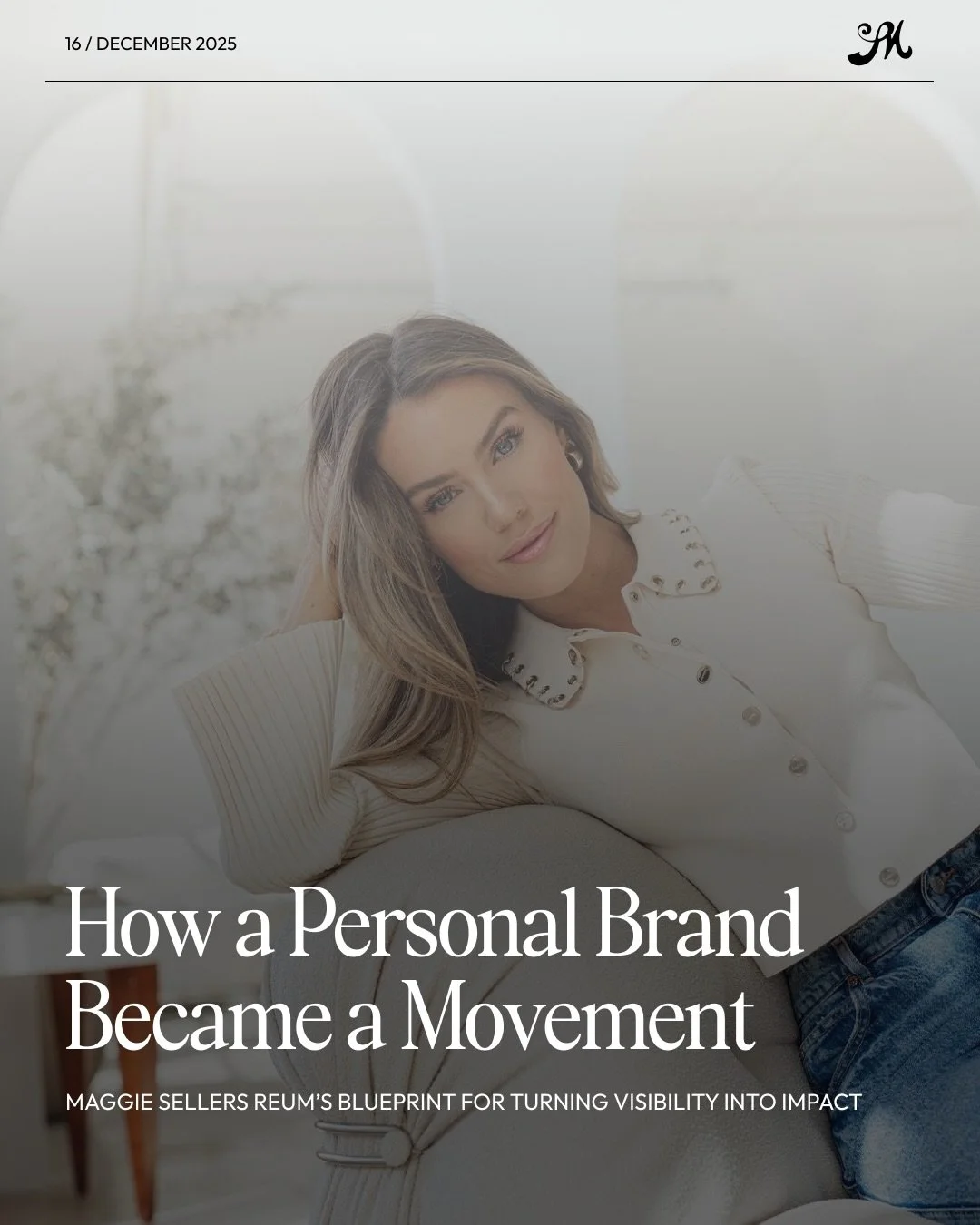 Maggie Sellers Reum built Hot Smart Rich as a space for women who were tired of being told to think smaller. 

Today, that message has grown into a movement, and now, an investable business.

Maggie is showing what happens when a personal brand is mo