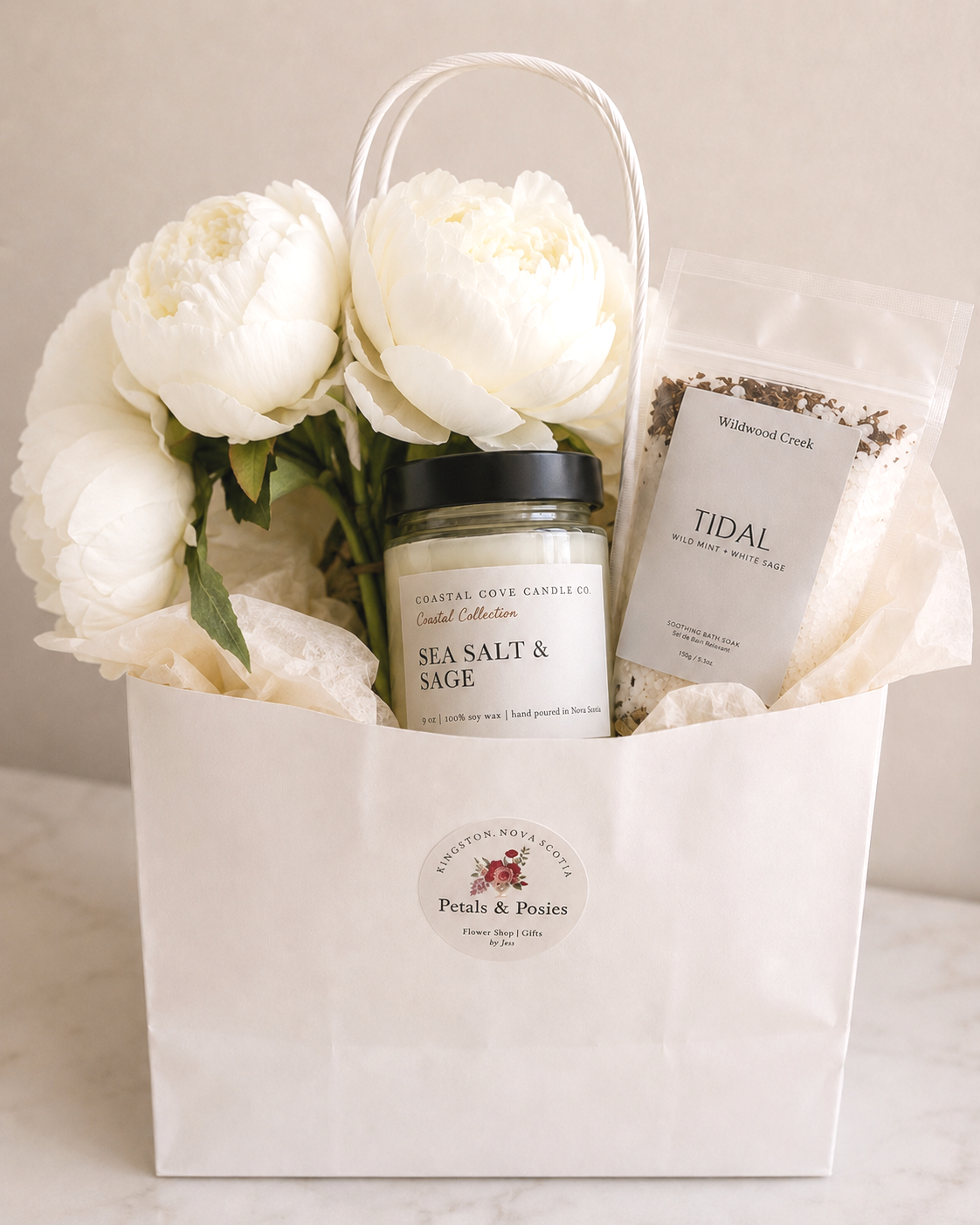 The Nova Scotia Flower Shop Edit | Artisan Floral Gift Bag