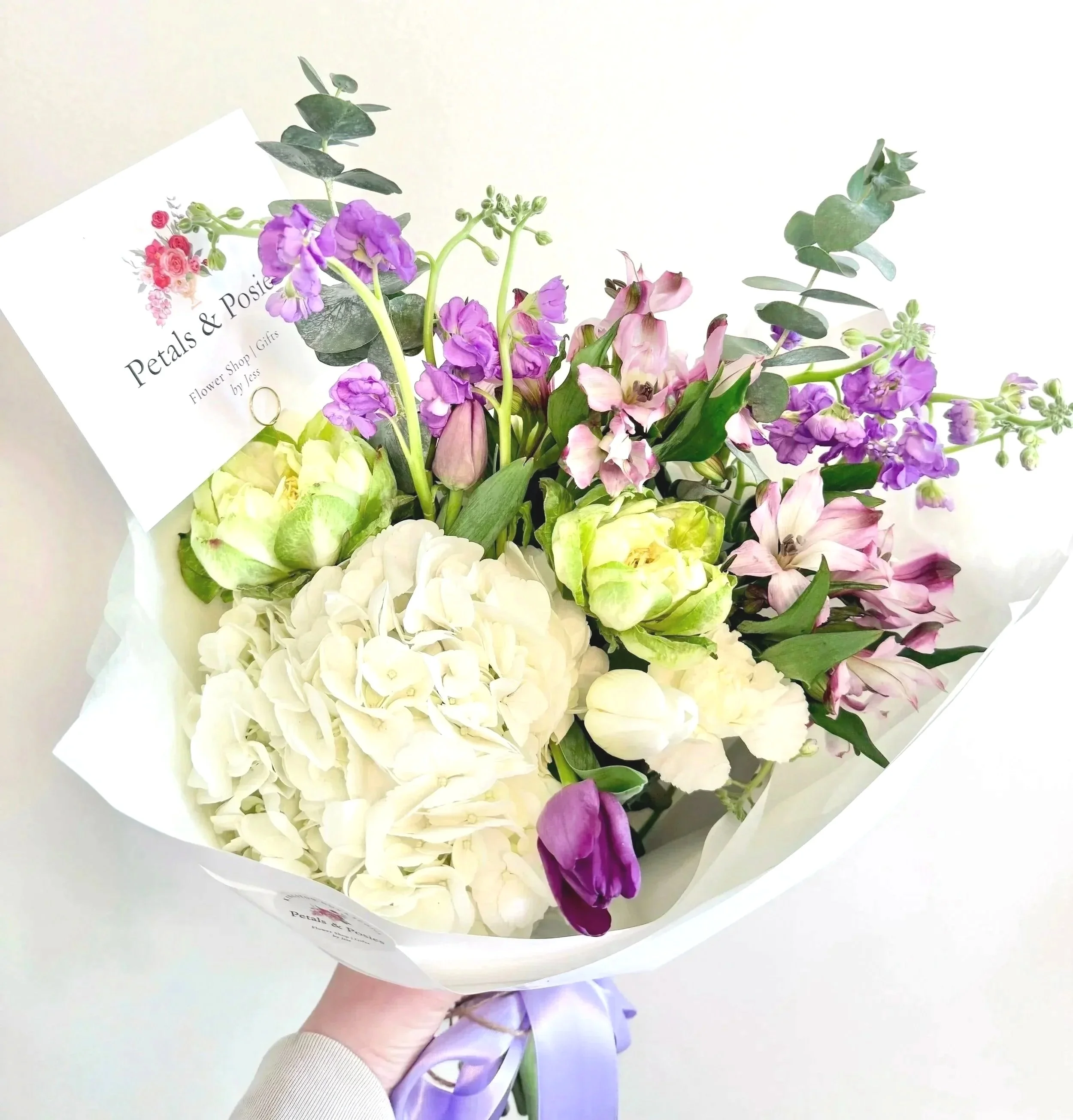 Customer's Choice | A Seasonal Designer Wrapped Bouquet