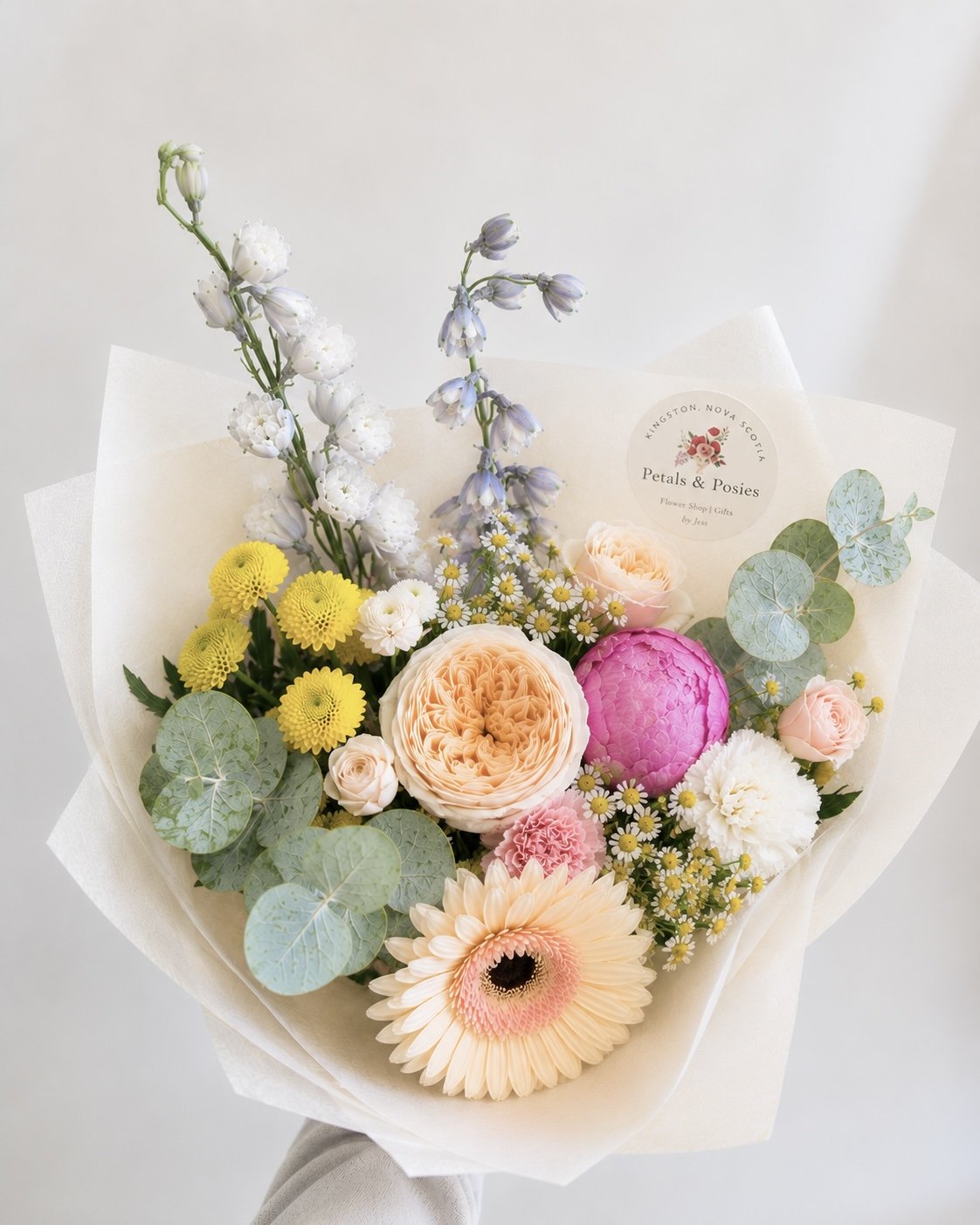 Meadow Heights | Designer Wrapped Bouquet