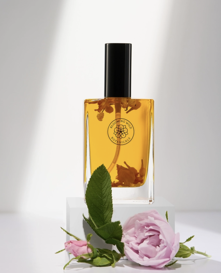 Sandalwood Rose Botanical Body Oil – 100ml | Blooming Wild Botanicals