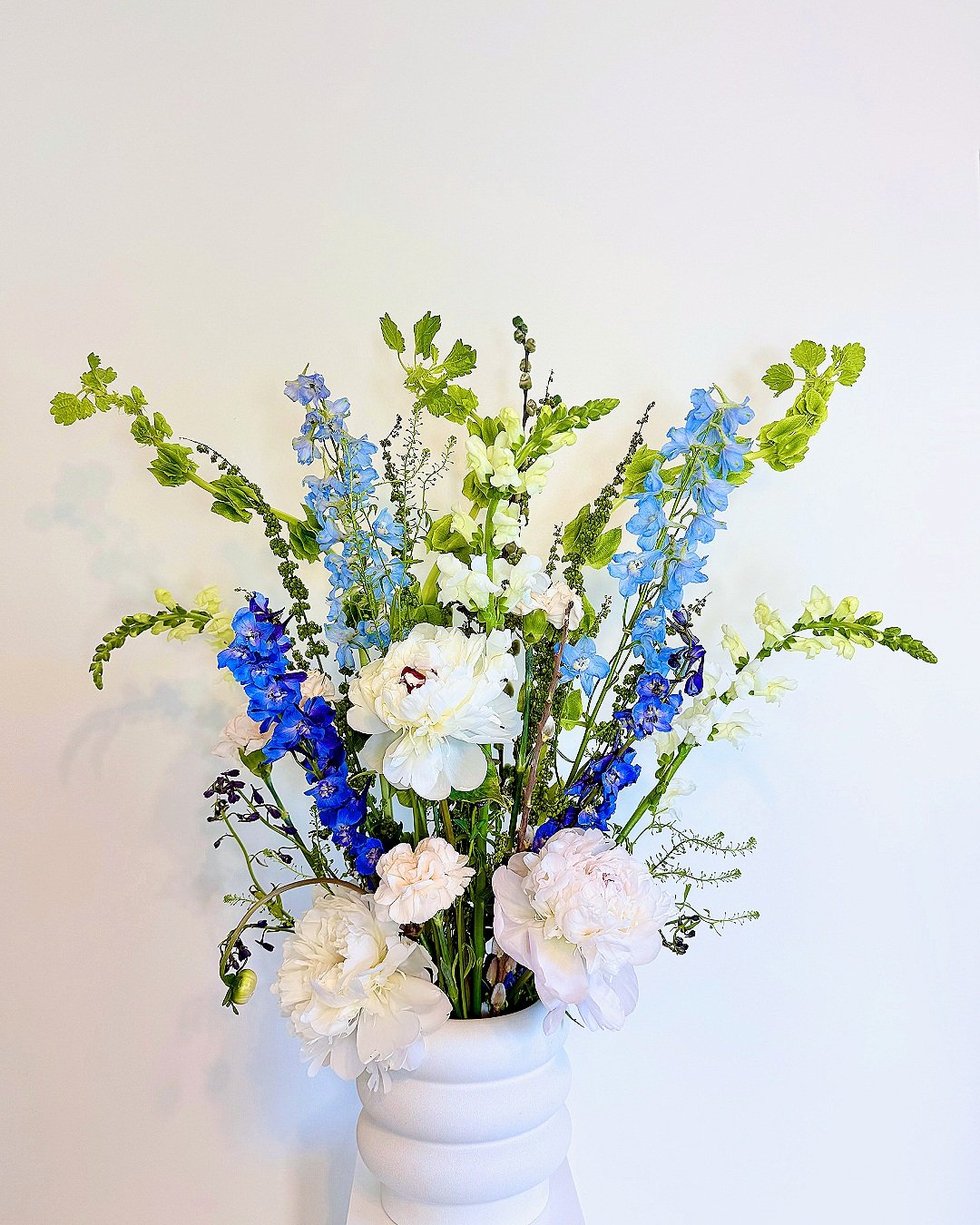 Botanical Garden Reverie - Wild & Elegant Ceramic Flower Bouquet Ceramic Arrangement