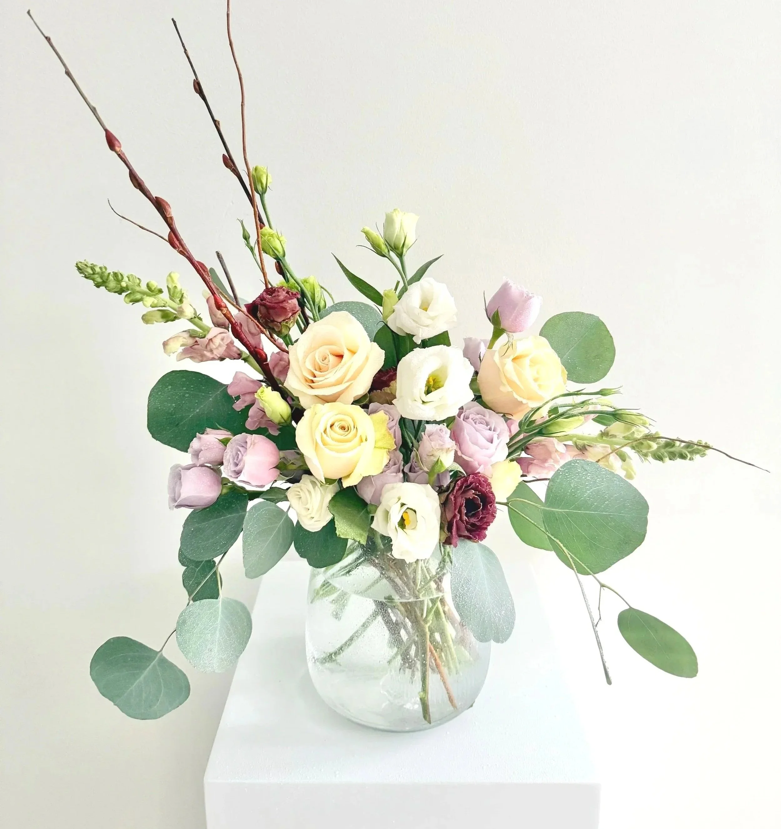 Lavender Haze - Vase Arrangement