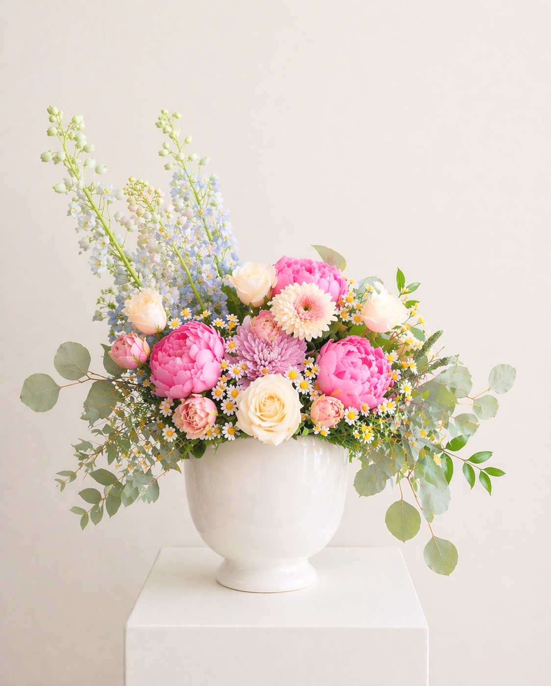 The Mother Edit | Forest Daydream - Ceramic Pedestal Arrangement