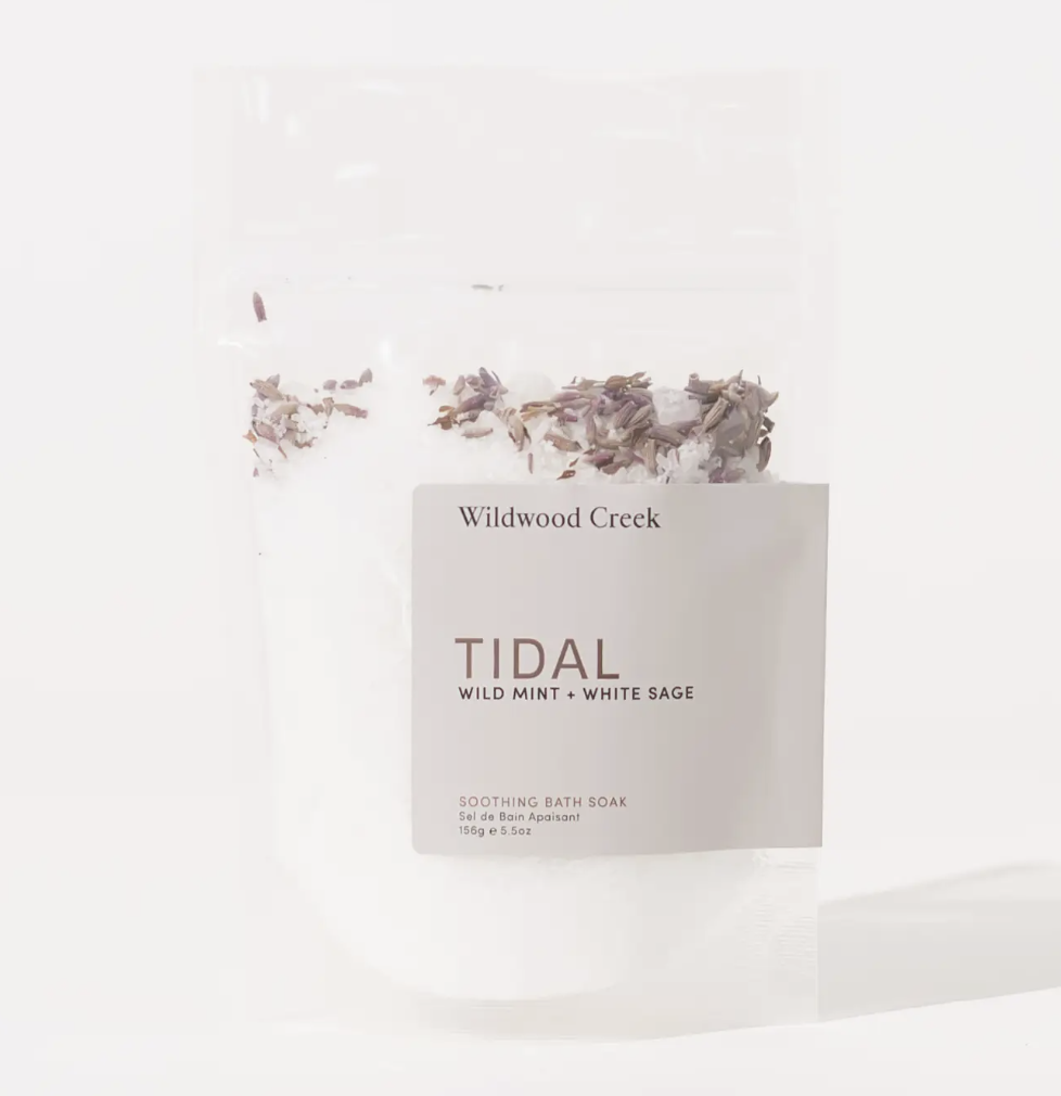 Tidal Relaxing Natural Spa Bath Soak - Vegan, Organic | Wildwood Creek