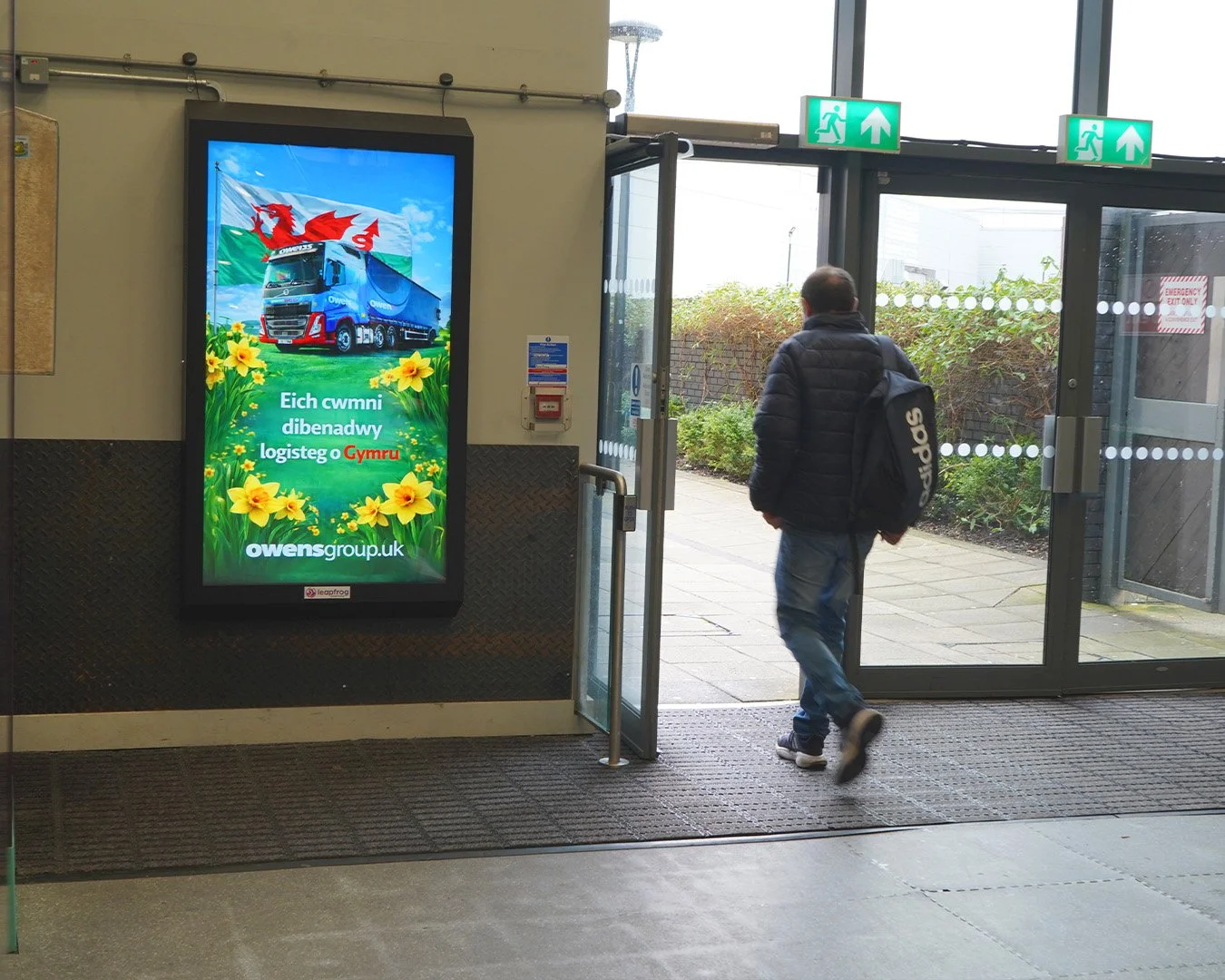 Owen's Group on Leapfrog Advertising's Billboards in Swansea