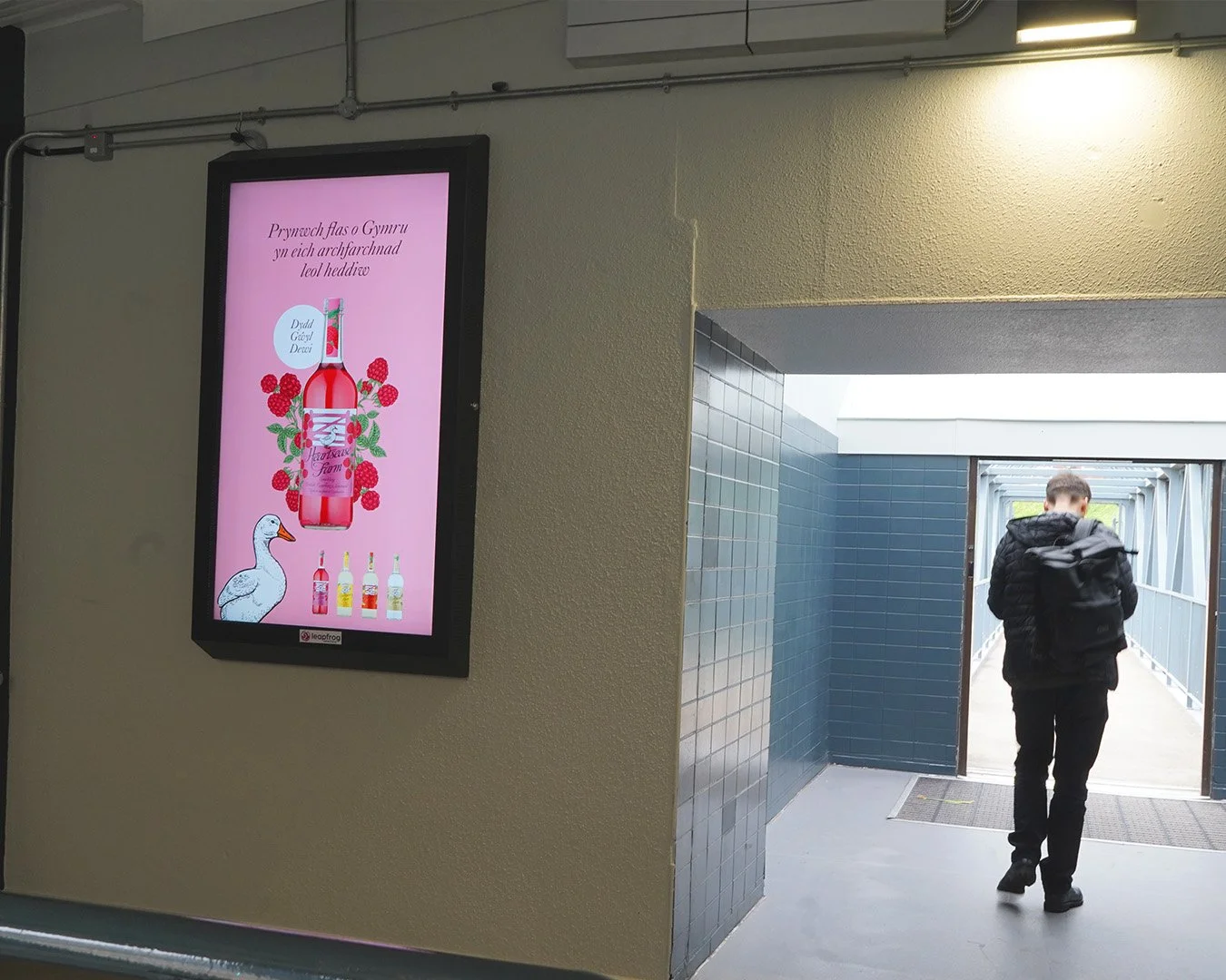 Radnor Water on Leapfrog Advertising's Billboards in Swansea