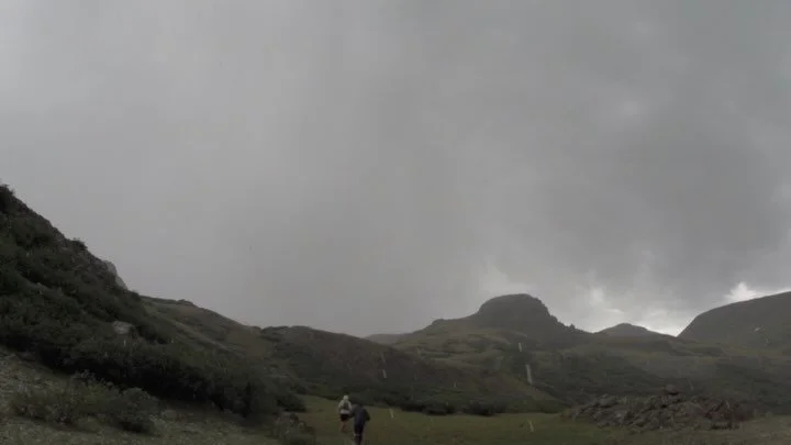 Nothing like a bruised dick while trail running 😂
This was from Pash’s first loop around the San Juans in 2017. Only Pash could turn a legitimate mountain weather beating into comedy gold while still filming. The man’s priorities were u