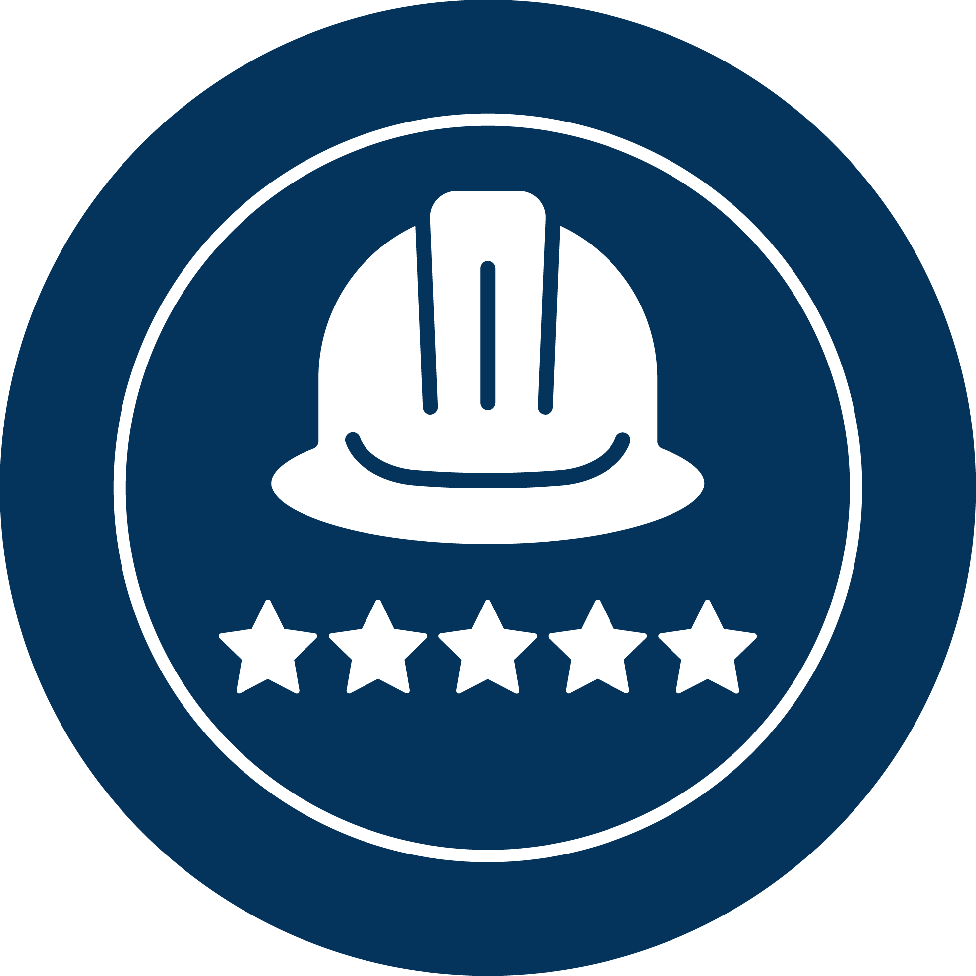 Proven Experience Icon of Construction Hat