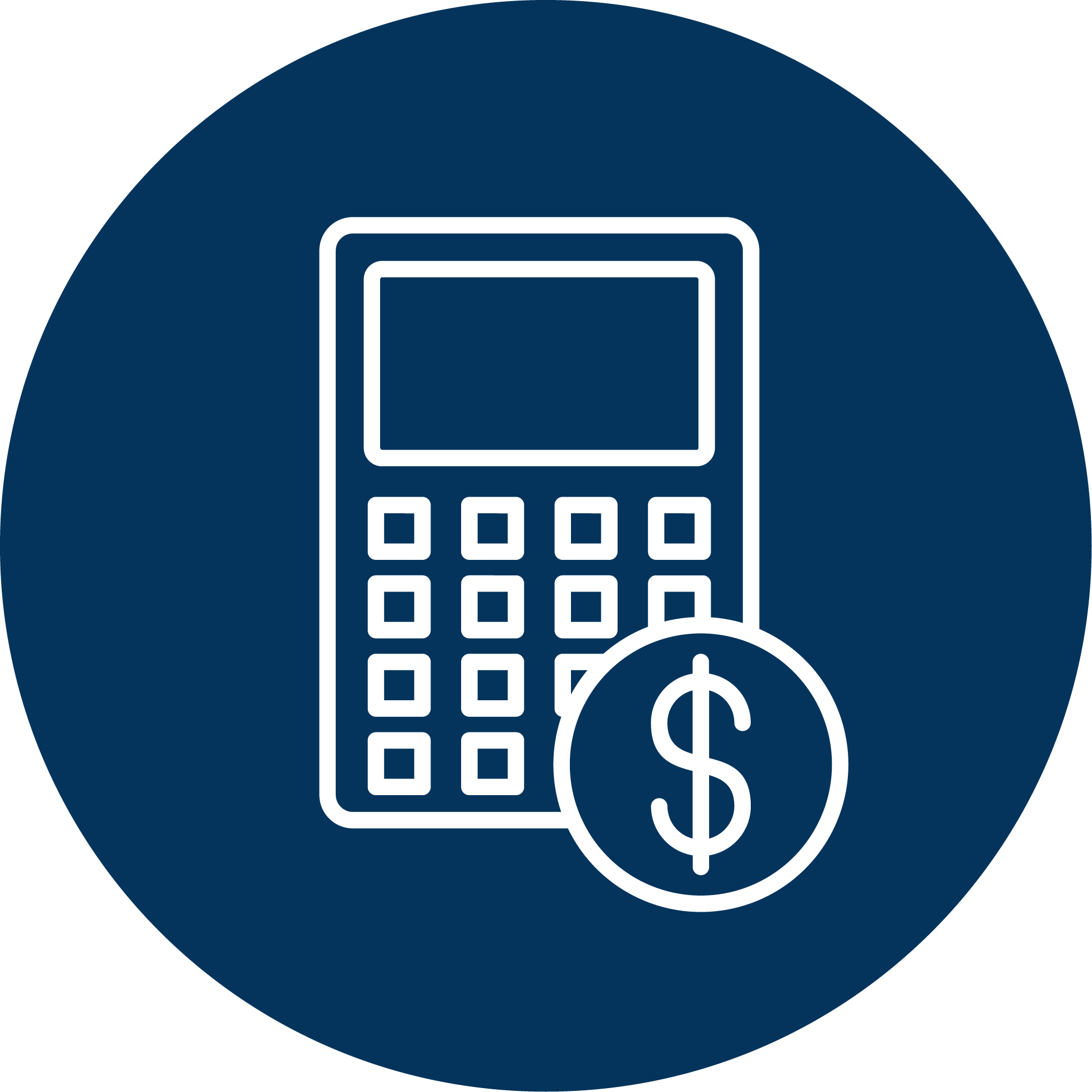 Budget Conscious Icon of Calculator