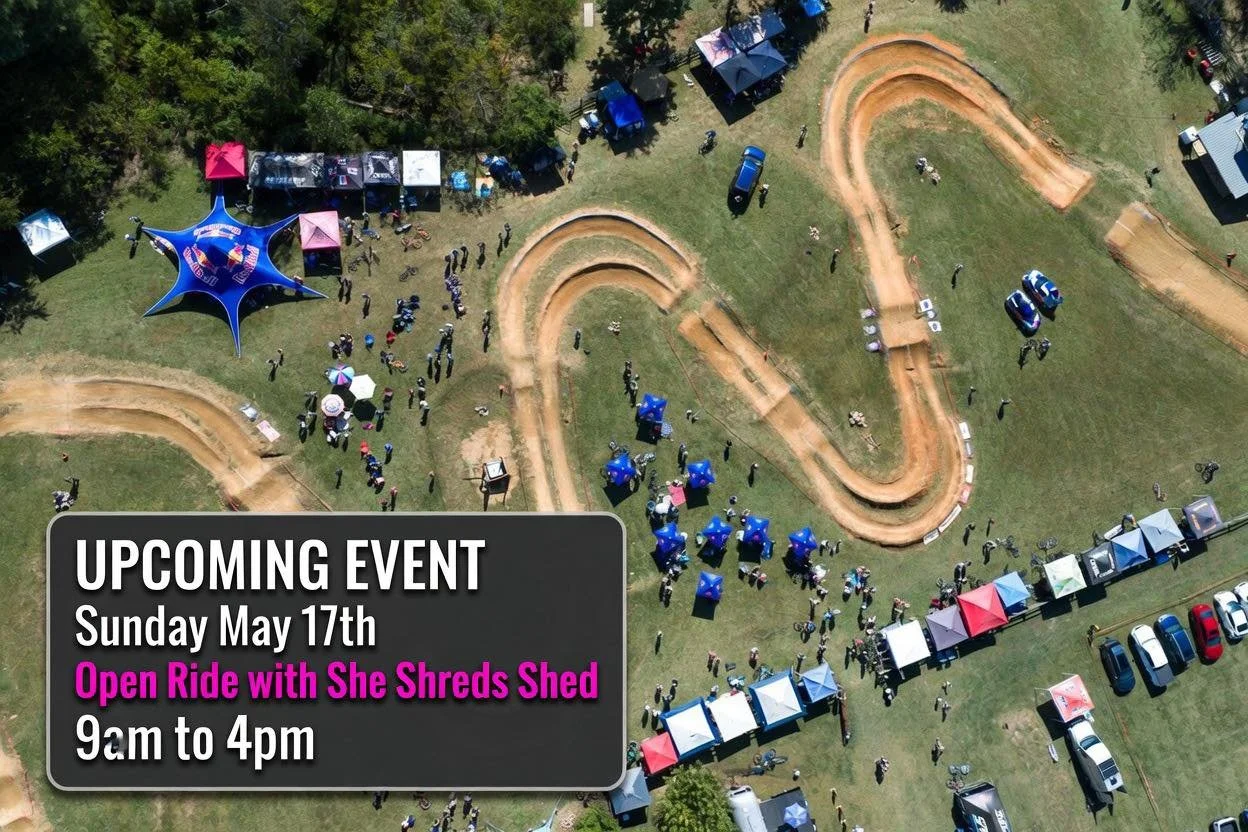 This coming Sunday - May 17th
We will be welcoming the ladies from @sheshredsshed to the farm as part of their Spring Sisterhood Stewardship &amp; Shindig. If you are a lady getting into MTB or a seasoned vet, This group has you covered for group rid
