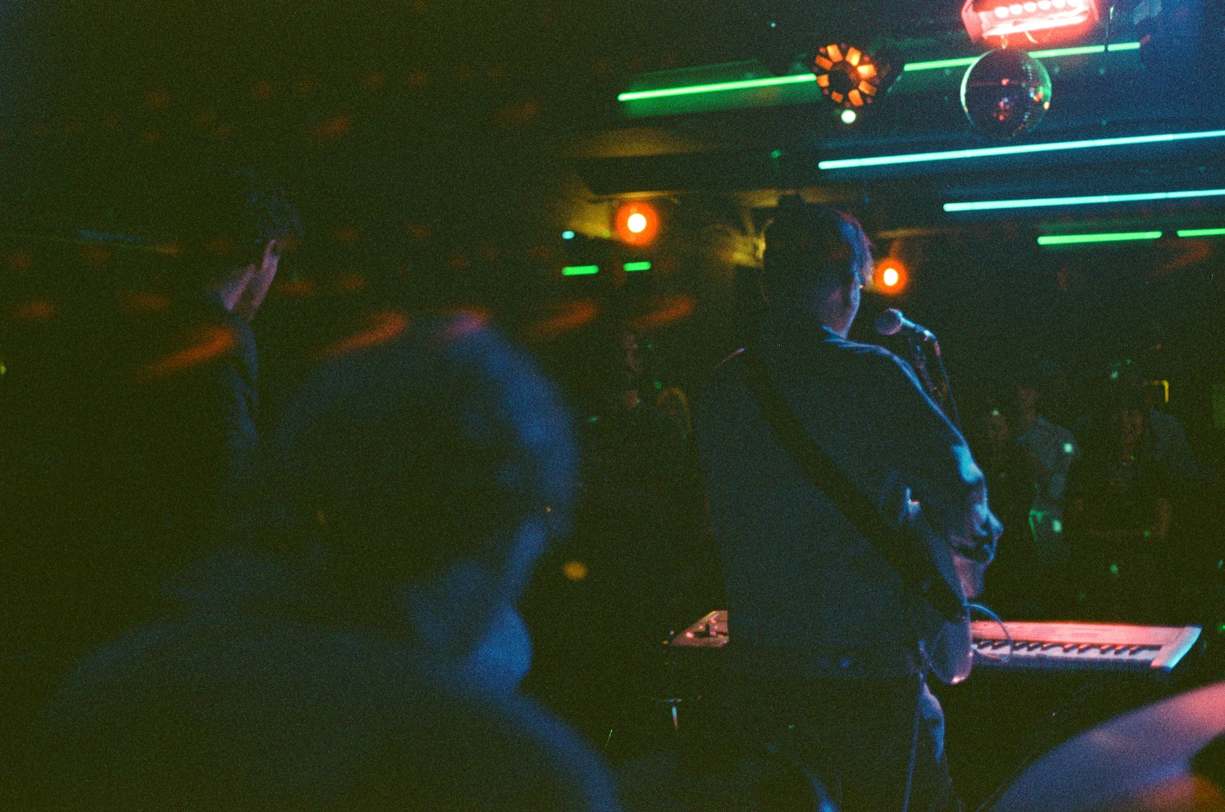 Amber T800 ISO Color 35mm Film (Note the red "damage patterns" inherent to the film)