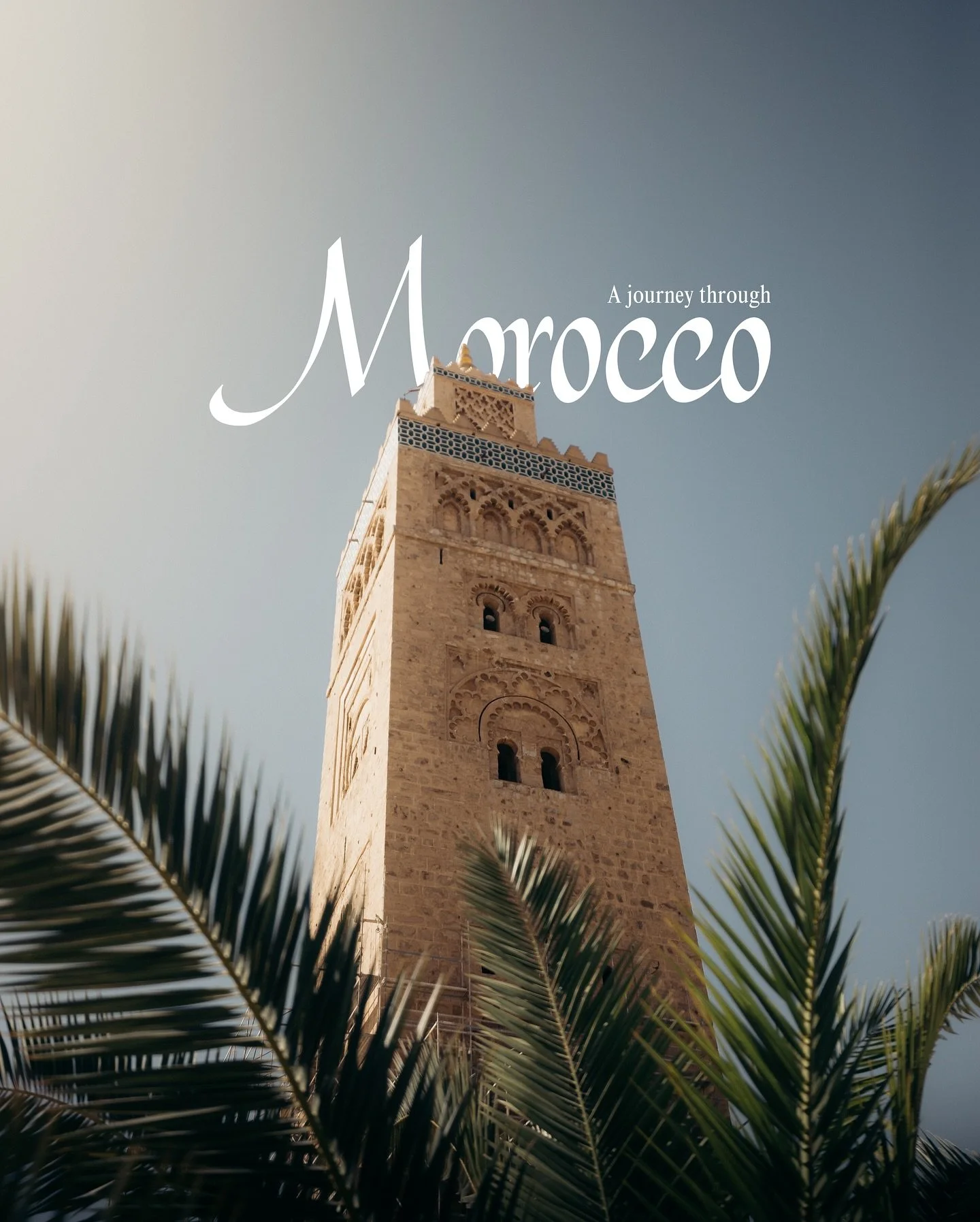 🇮🇹: &ldquo;A Journey Through Morocco&rdquo;

Il Marocco non &egrave; solo un Paese da visitare, &egrave; un viaggio che si vive con tutti i sensi.

Le strade delle medine ti avvolgono con i loro labirinti infiniti, i profumi delle spezie e colori c