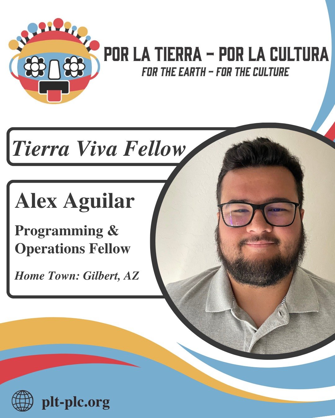 🚨 Tierra Viva Fellow Announcement 🚨 

We are proud to announce that Alex Aguilar is part of the Tierra Viva Fellowship Program!

Many of you already know Alex from his extensive involvement with our community programming and outreach!

His dedicati