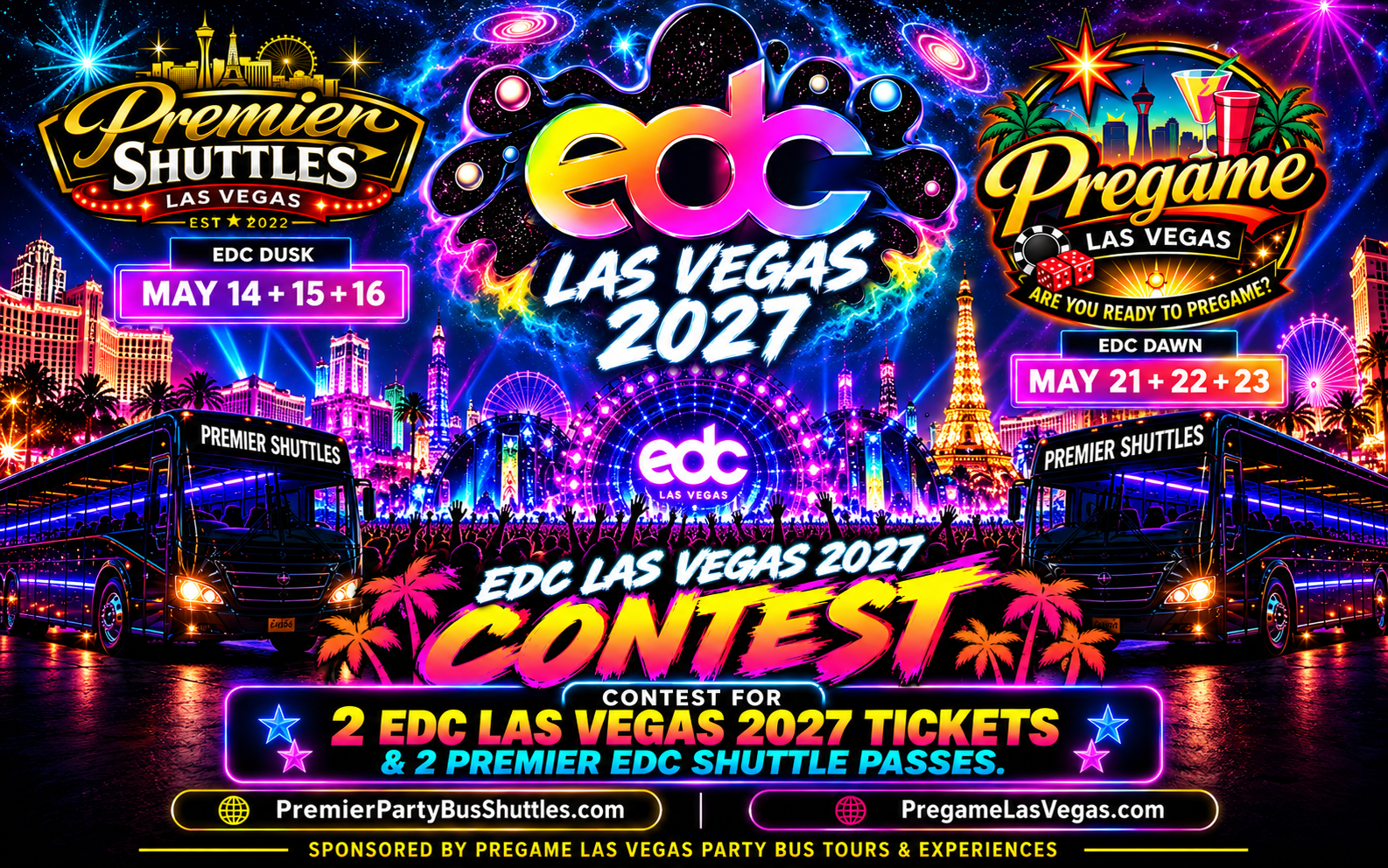 EDC Las Vegas 2027 Contest Ad