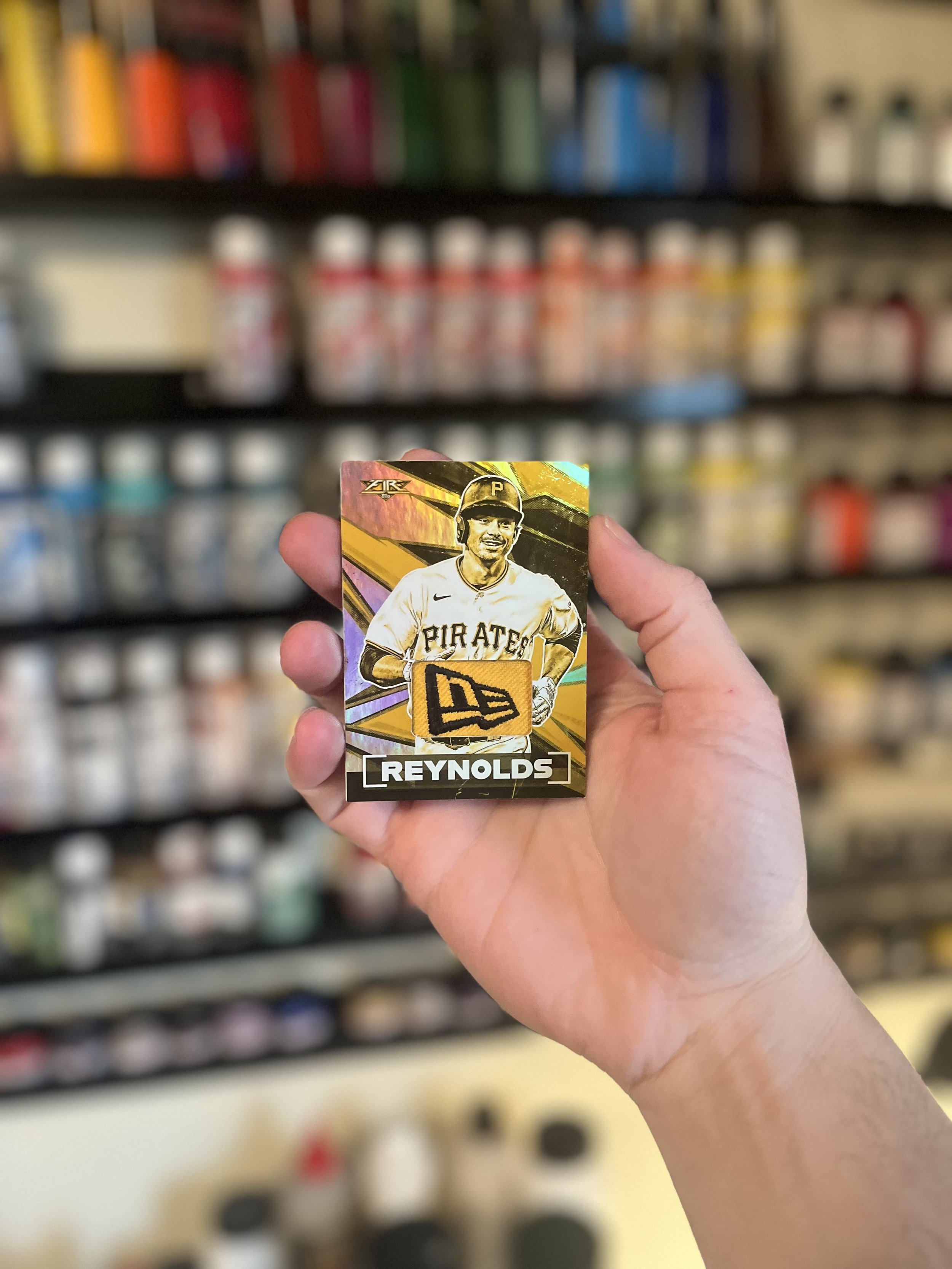 Bryan Reynold “New Era” Hat Patch Card