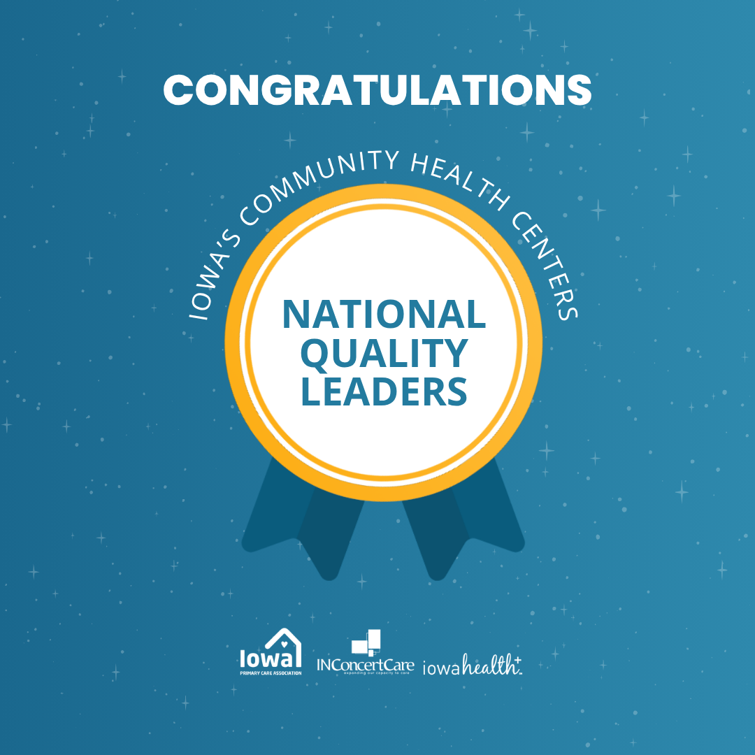 Iowa’s CHCs Awarded Quality Recognition Badges