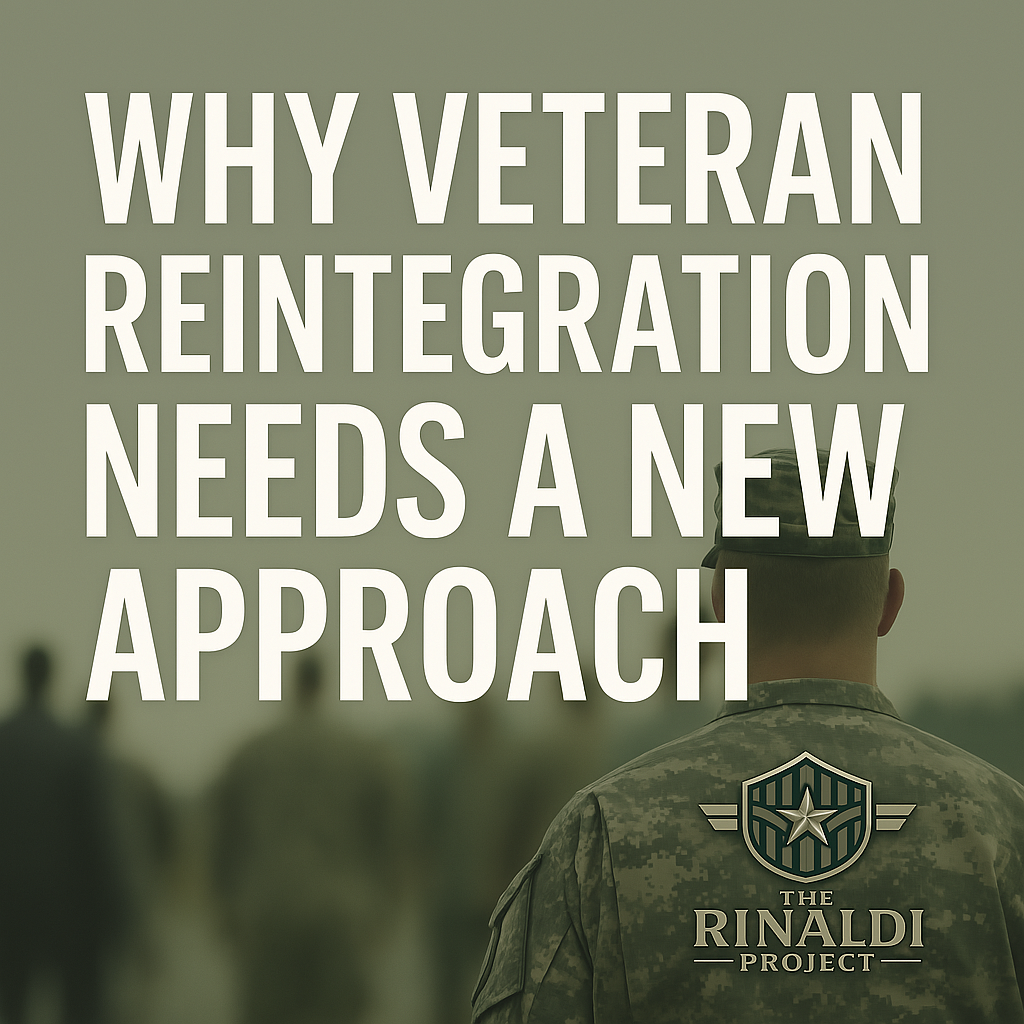 Why Veteran Reintegration Needs a New Approach