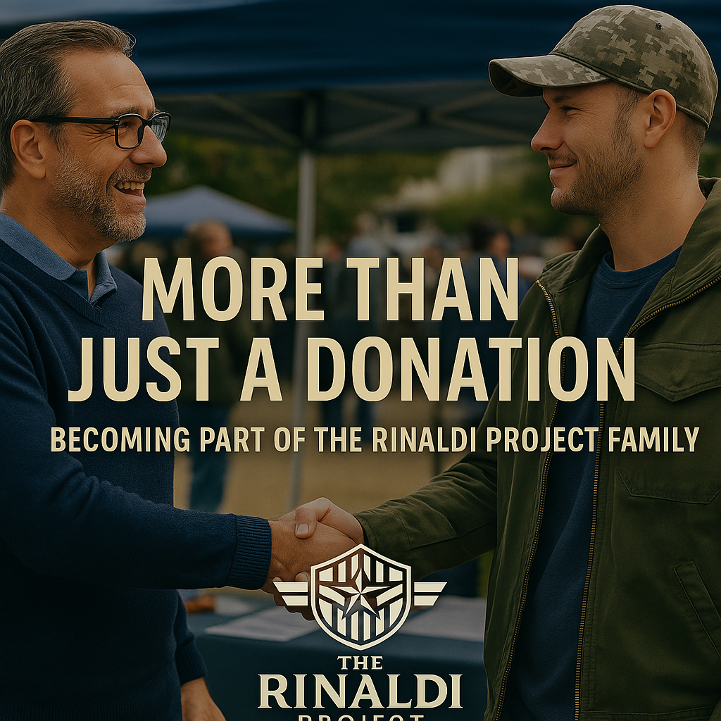 More Than Just a Donation: Becoming Part of the Rinaldi Project Family
