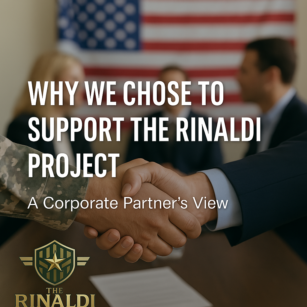 Why We Chose to Support The Rinaldi Project: A Corporate Partner’s View
