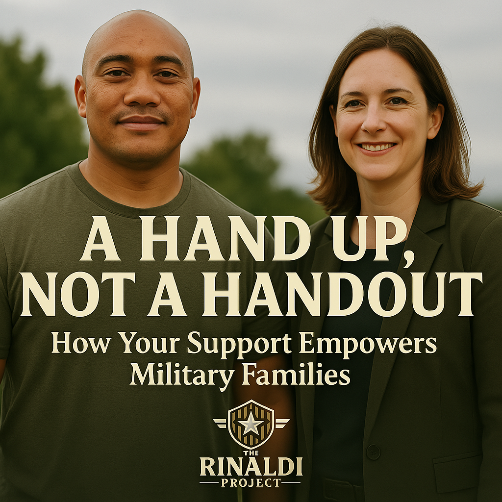 A Hand Up, Not a Handout: How Your Support Empowers Military Families