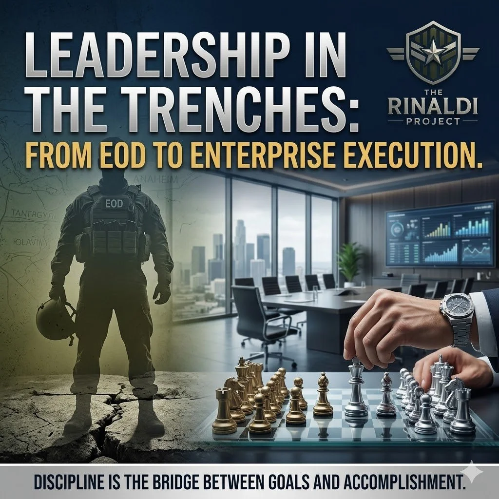 Leadership in the Trenches: From EOD to Enterprise Execution
