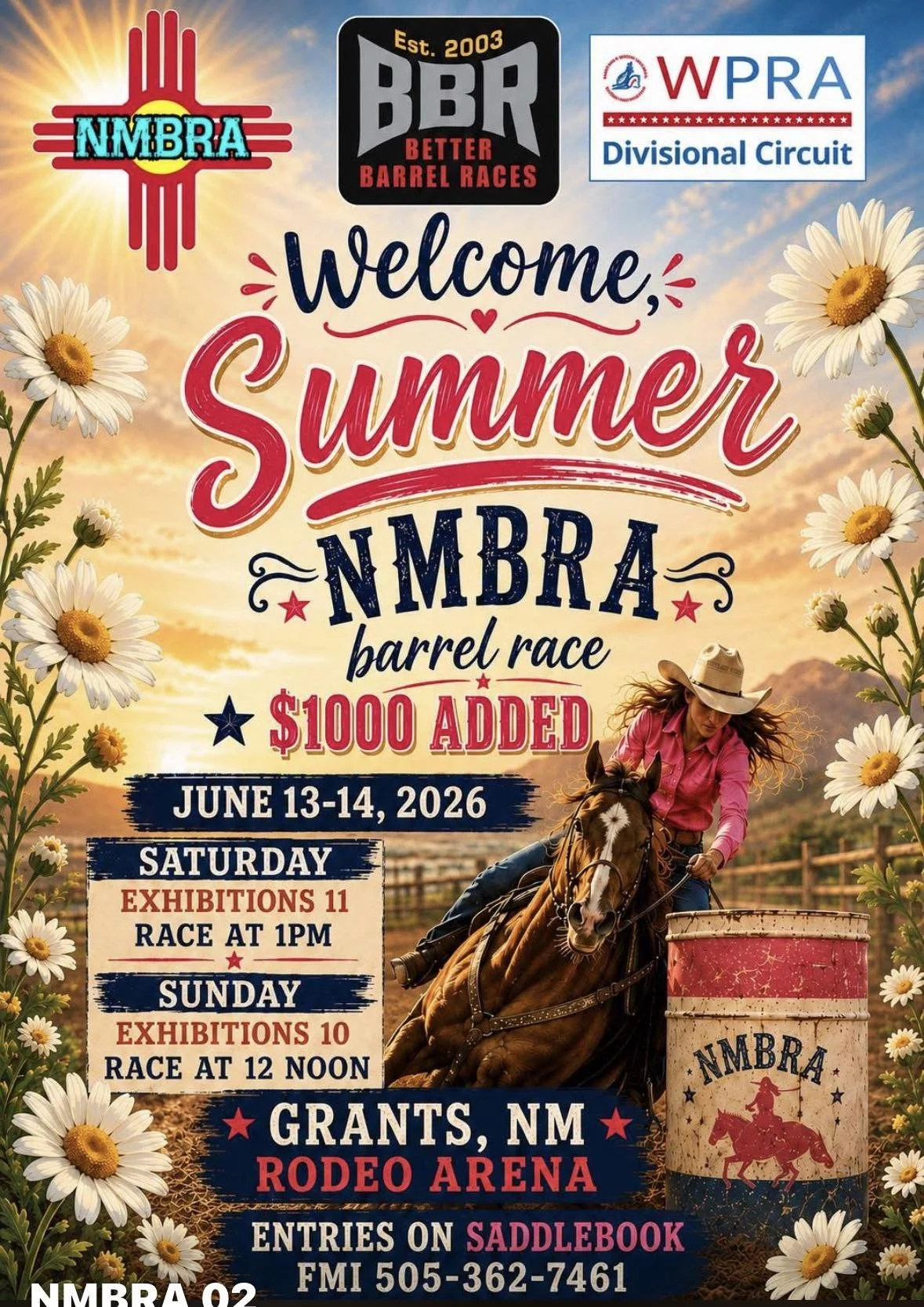 NMBRA Summer Barrel Race
