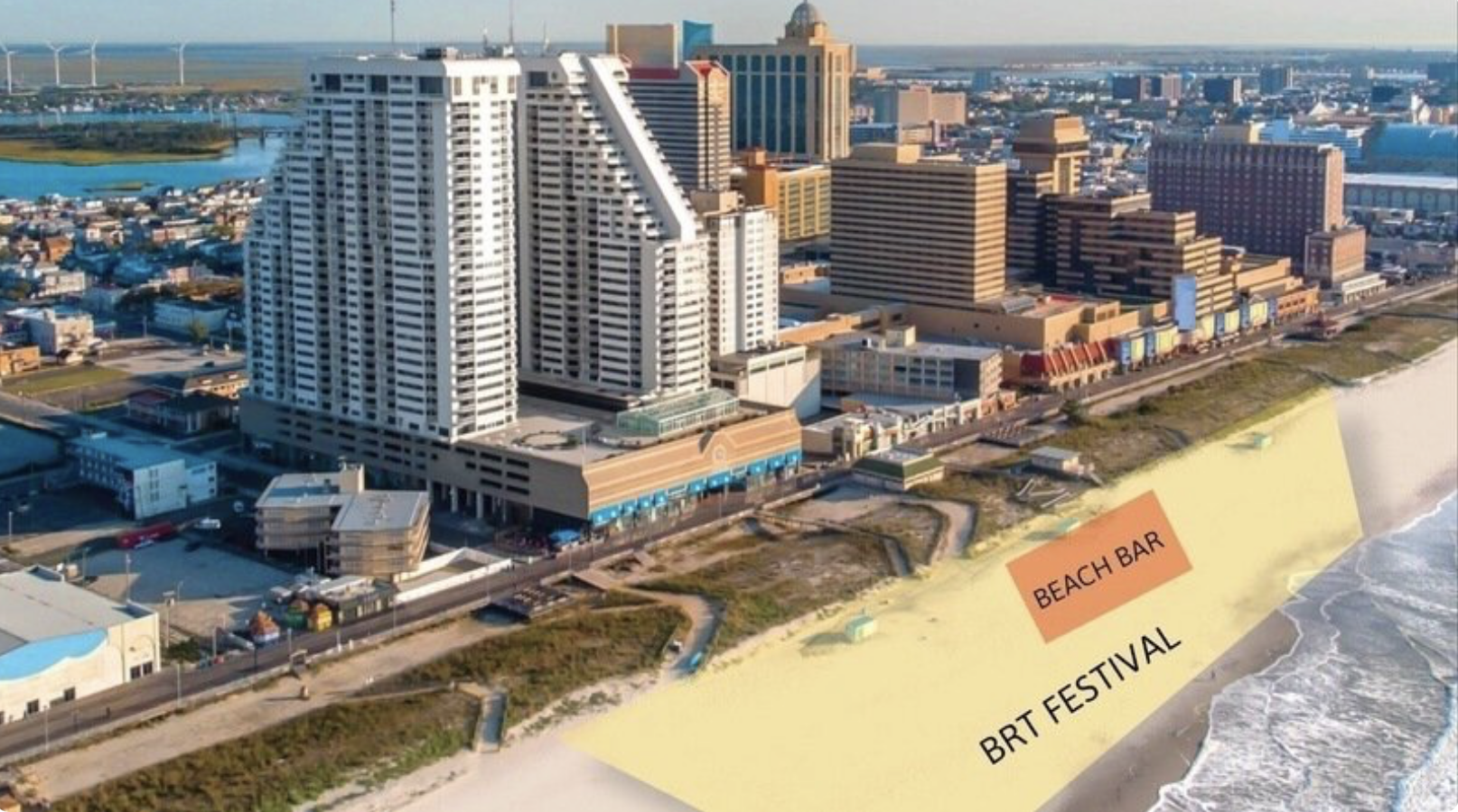 2025 Original Location for BRT Weekend Festival Before Residents got involved and had it moved