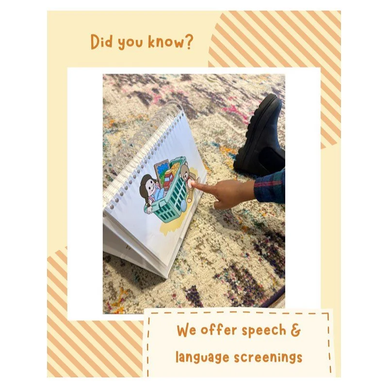 ✨ Speech-language screeners are like a snapshot into your child&rsquo;s communication skills, and they can help to determine whether or not further evaluation is recommended. 

🧡 Believe it or not, we seasoned SLPs can gather a LOT of information ab