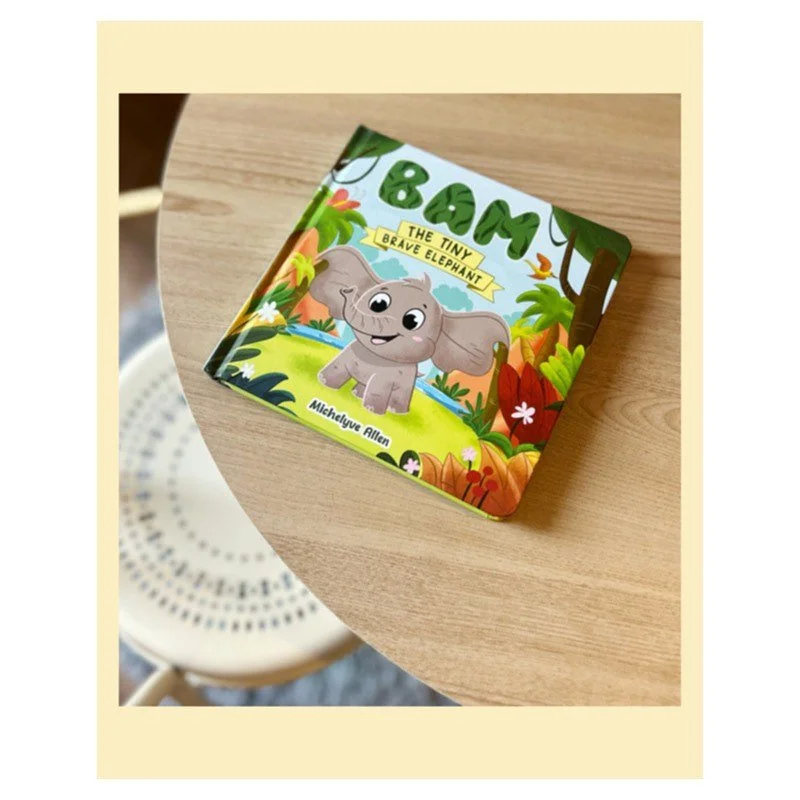 ✨ If you haven&rsquo;t had the opportunity to meet this little sweetheart yet, I highly recommend you check him out! Bam is a darling add to any bookshelf 🥹

🐘 I love this book &mdash; not only for the beautiful illustrations and cute rhyming story
