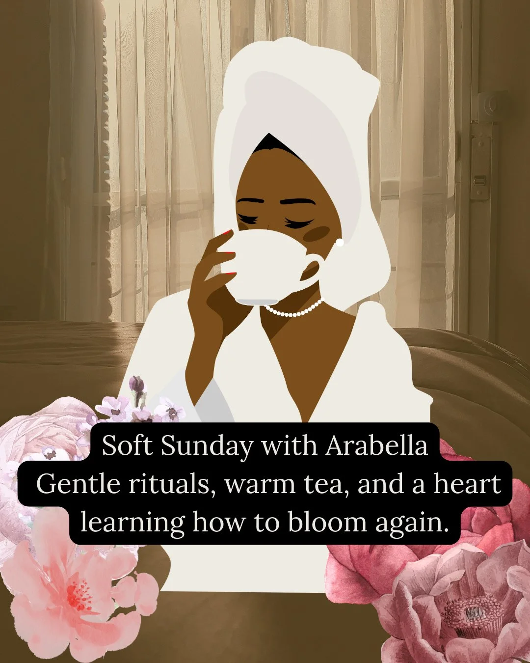 Soft Sunday rituals, the Arabella way 🫖📖💫⁠
Sundays aren&rsquo;t for rushing&mdash;they&rsquo;re for slow mornings, small joys, and rituals that make you feel like you&rsquo;re coming home to yourself.⁠
Here&rsquo;s how Arabella spends hers...⁠
🌸✨
