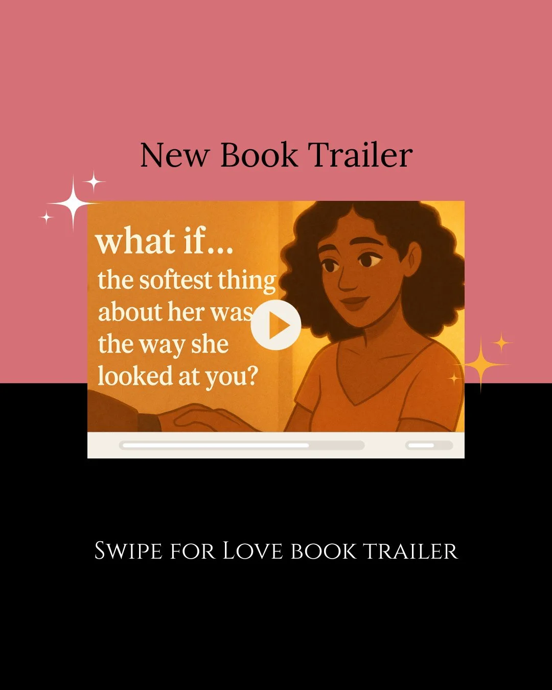 📽✨ It&rsquo;s here!⁠
The official book trailer for Swipe for Love just dropped on YouTube&mdash;and it&rsquo;s giving all the late-night glances, slow-burn tension, and soft, soul-deep yearning I poured into every page. 🦋💬⁠
⁠
💻 Watch now: https:/