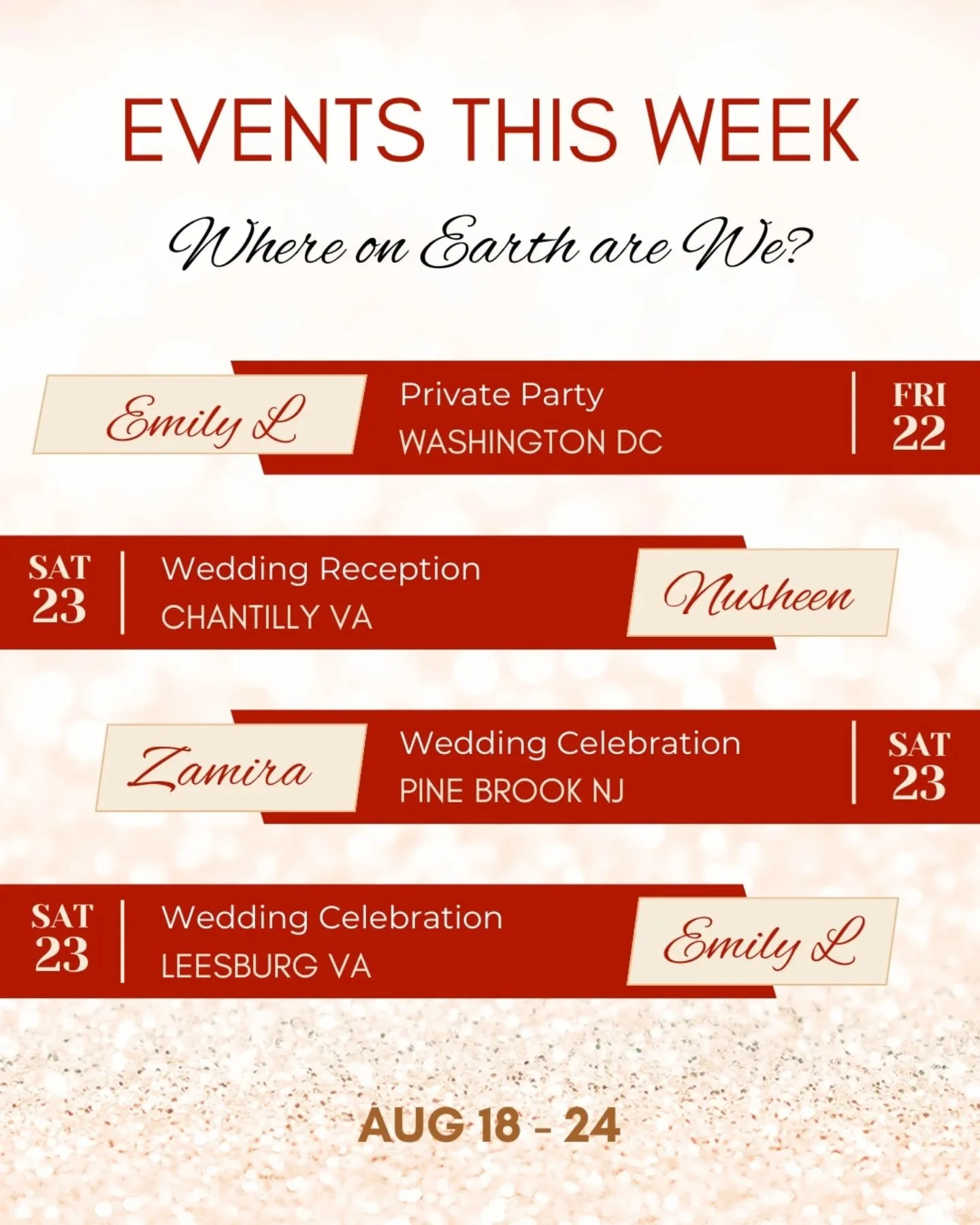 From DC to NJ to VA - music&rsquo;s on the move ✨🎻