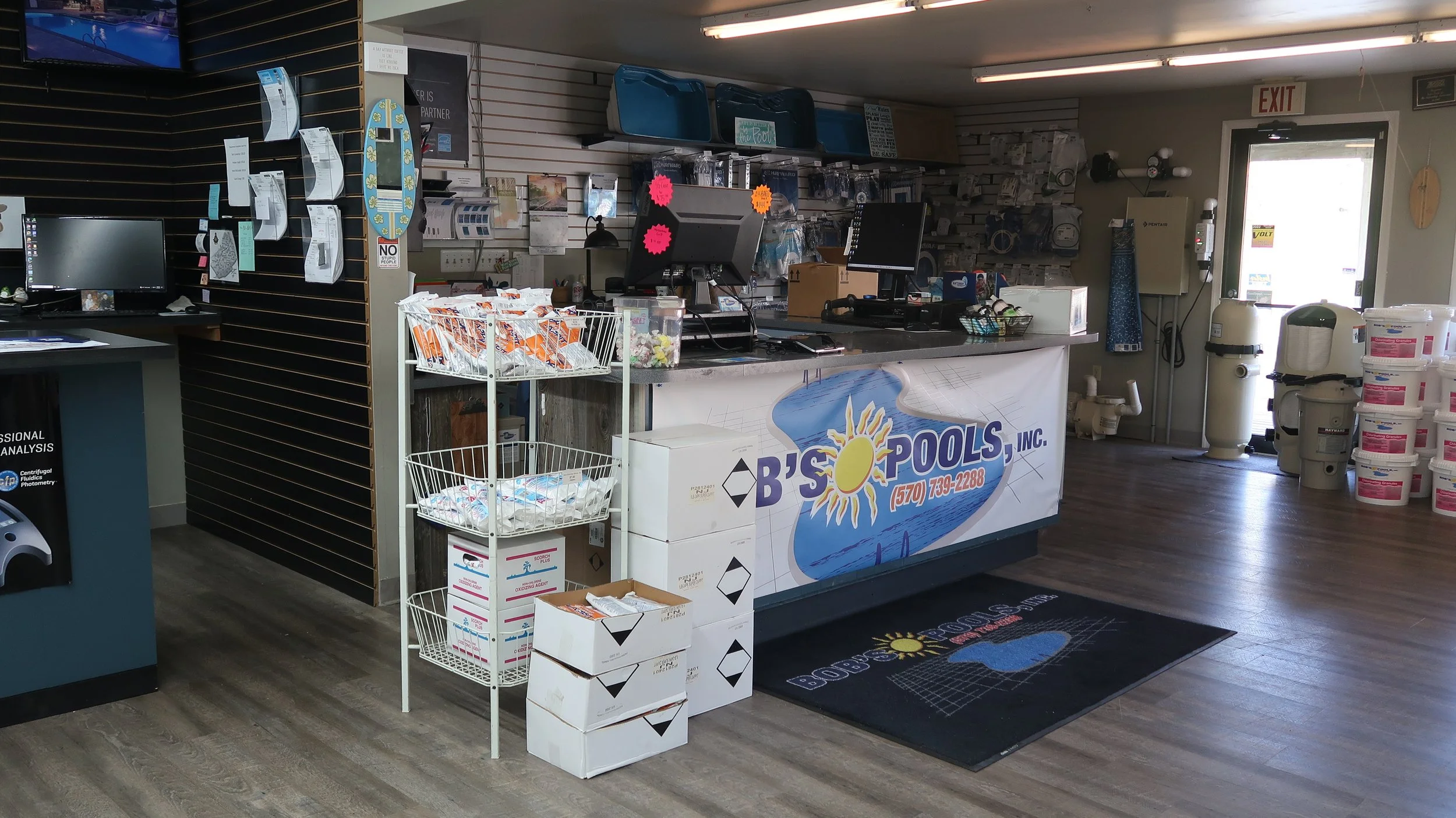 Retail Store — Bob's Pools