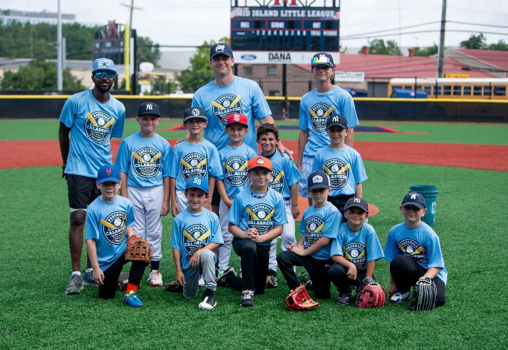 (Age 5-6) Calabrese Baseball Training  Summer Camp - July 13th - 17th @ MID ISLAND LITTLE LEAGUEs (Copy)
