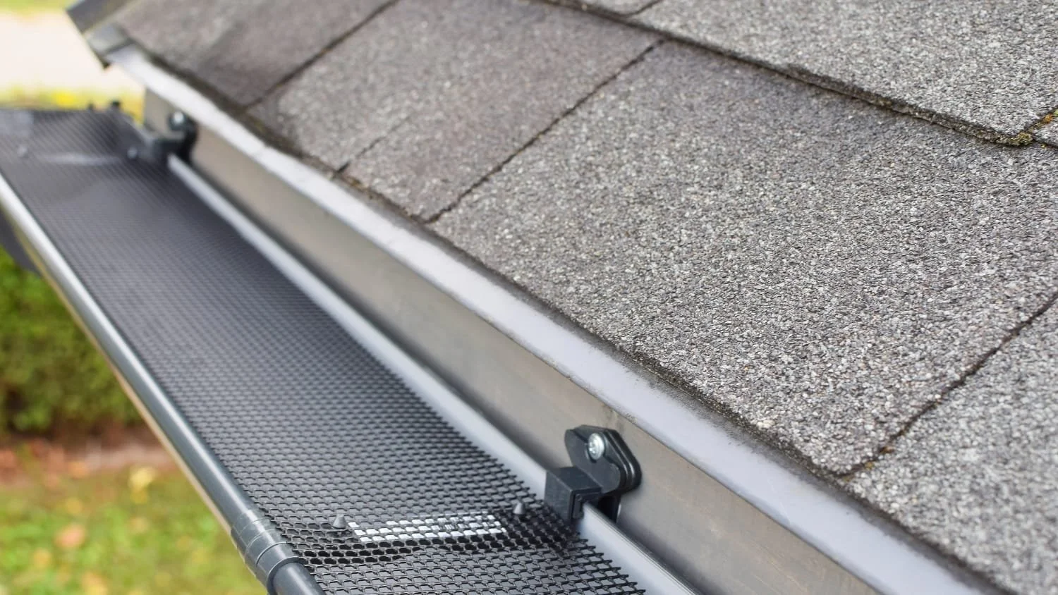 Home with gutter guards installed by Avondale Roofing in Wisconsin