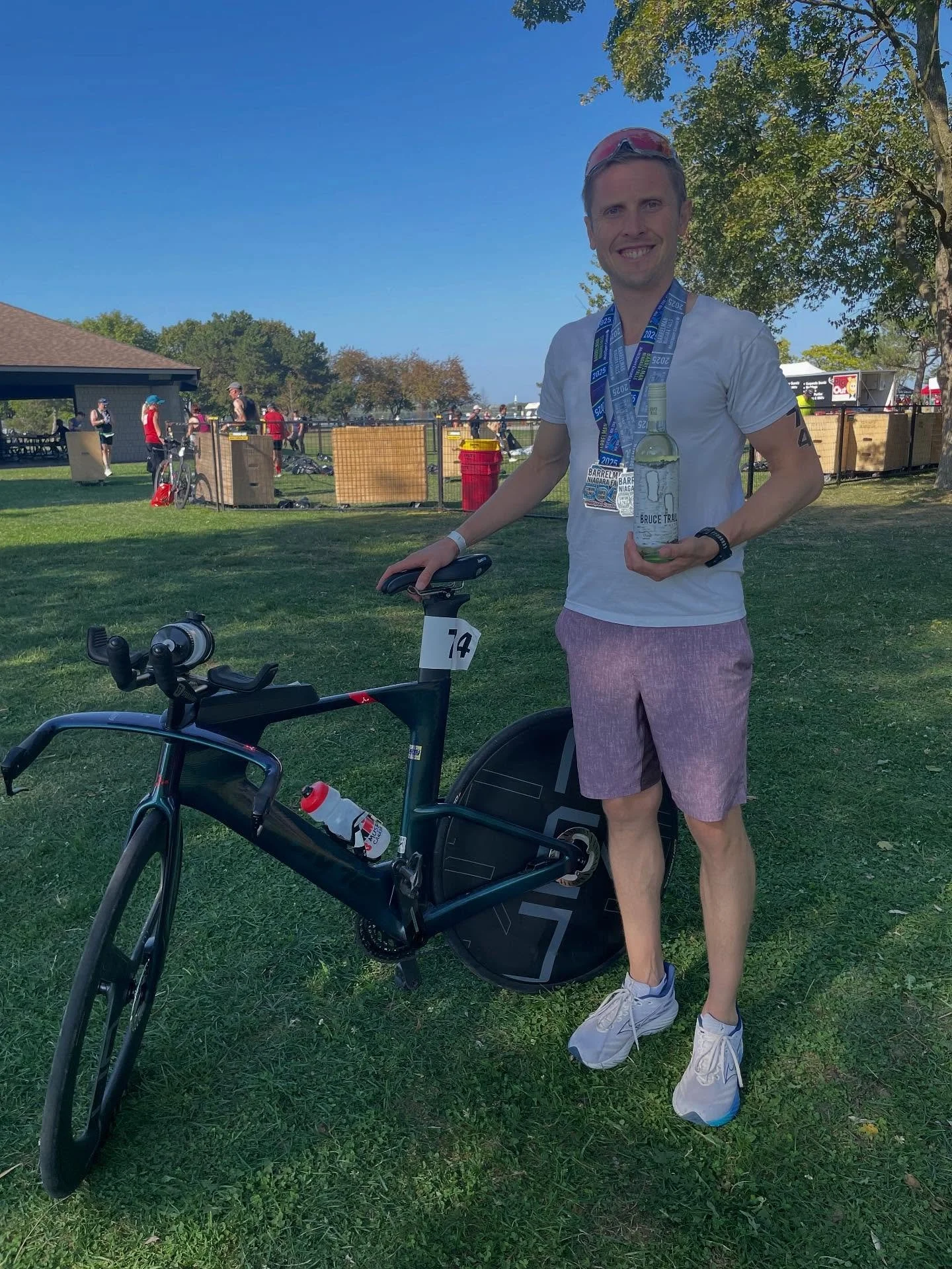 Congratulations to our Clinic Owner, Jeff Dill!🎉
This past Sunday, September 14, Jeff competed in the Niagara Falls Barrelman Triathlon &mdash; finishing 16th overall and earning an incredible 2nd place in his age category! 🥈
We are extremely proud
