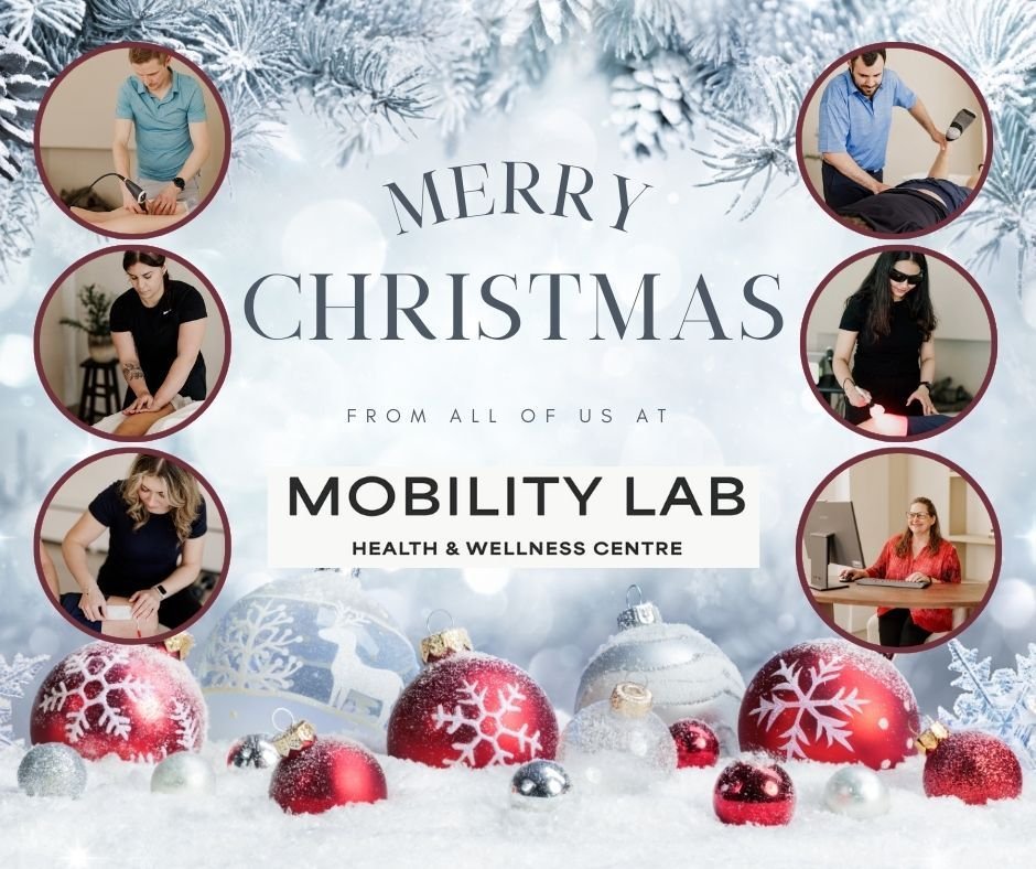 🎄Merry Christmas &amp; Happy Holidays from all of us at Mobility Lab!🎄 

🎅Wishing you a happy, healthy, and relaxing holiday season!🎅 

Thank you for trusting us with your health and wellness this year. We look forward to helping you move, feel, 