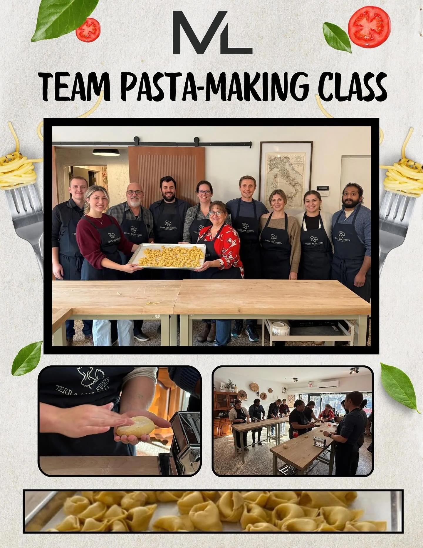 Mobility Labs Christmas party, pasta-making style 🍝🎄 

Bringing our team together outside the clinic to make fresh pasta, enjoy great food, and spend quality time together. 🤍

Nothing better than good food and an even better team! ✨

#casamiaresta