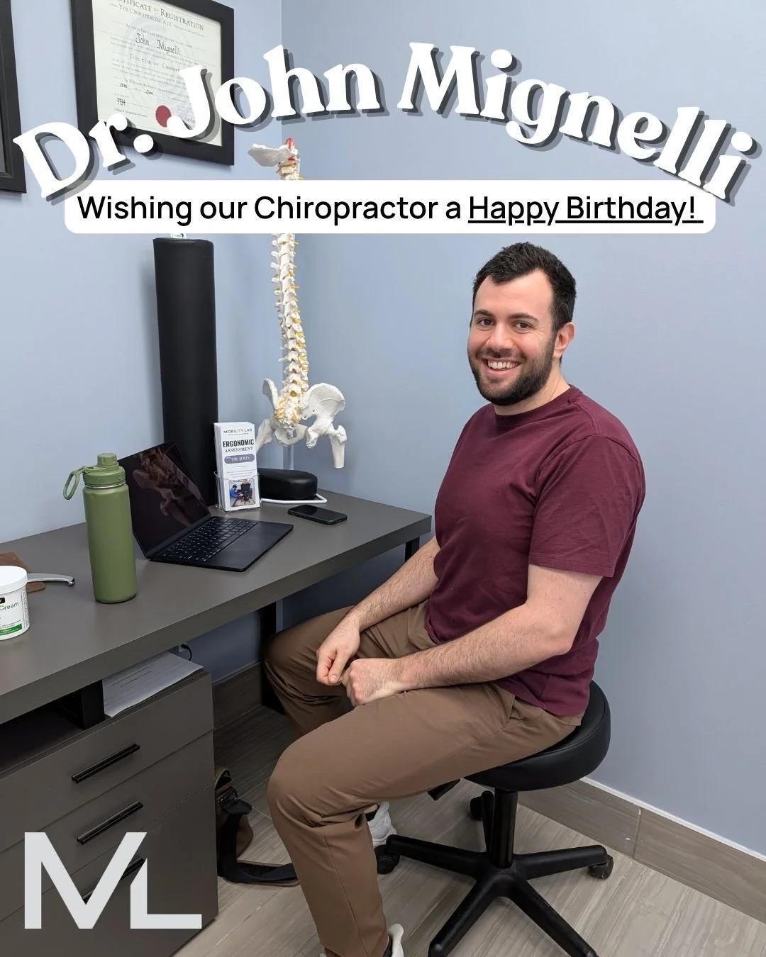 🎂Happy Birthday, John! 🎂

We're celebrating our chiropractor, John today! Thank you for all the care, knowledge, and support you bring to our patients every day. 💗

✨Dr. John has some appointment availability coming up, so its a great time to get 