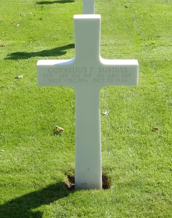 PFC Cornelius F. Burdiss Memorial