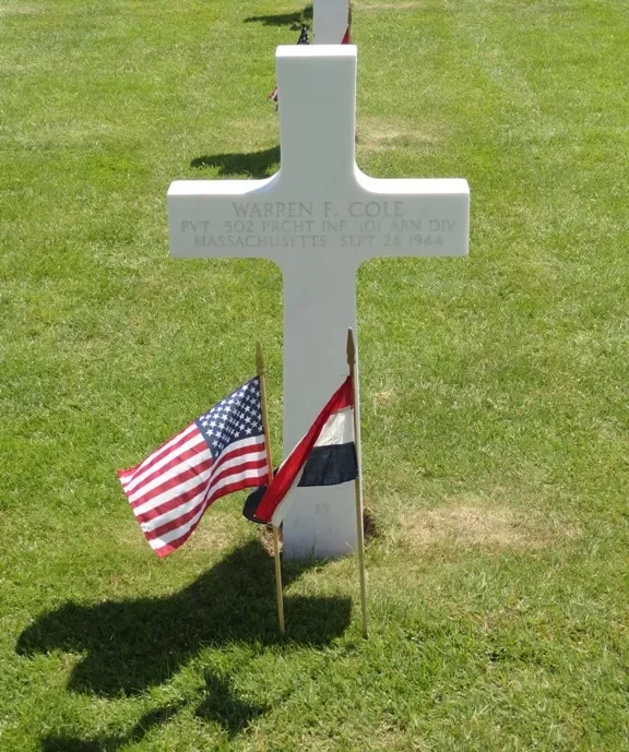 PVT Warren F. Cole Memorial