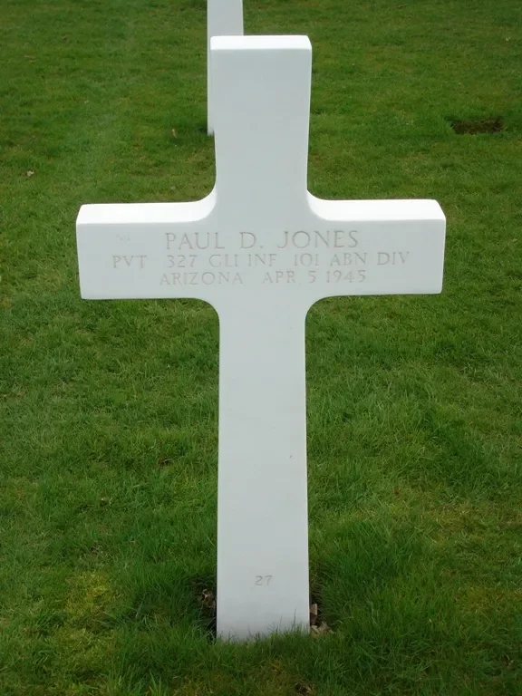 PVT Paul D. Jones Memorial