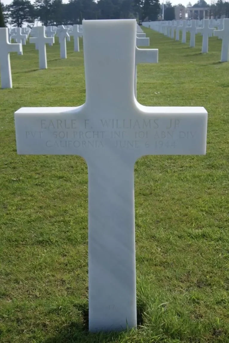PVT Earle F. Williams Jr. Memorial